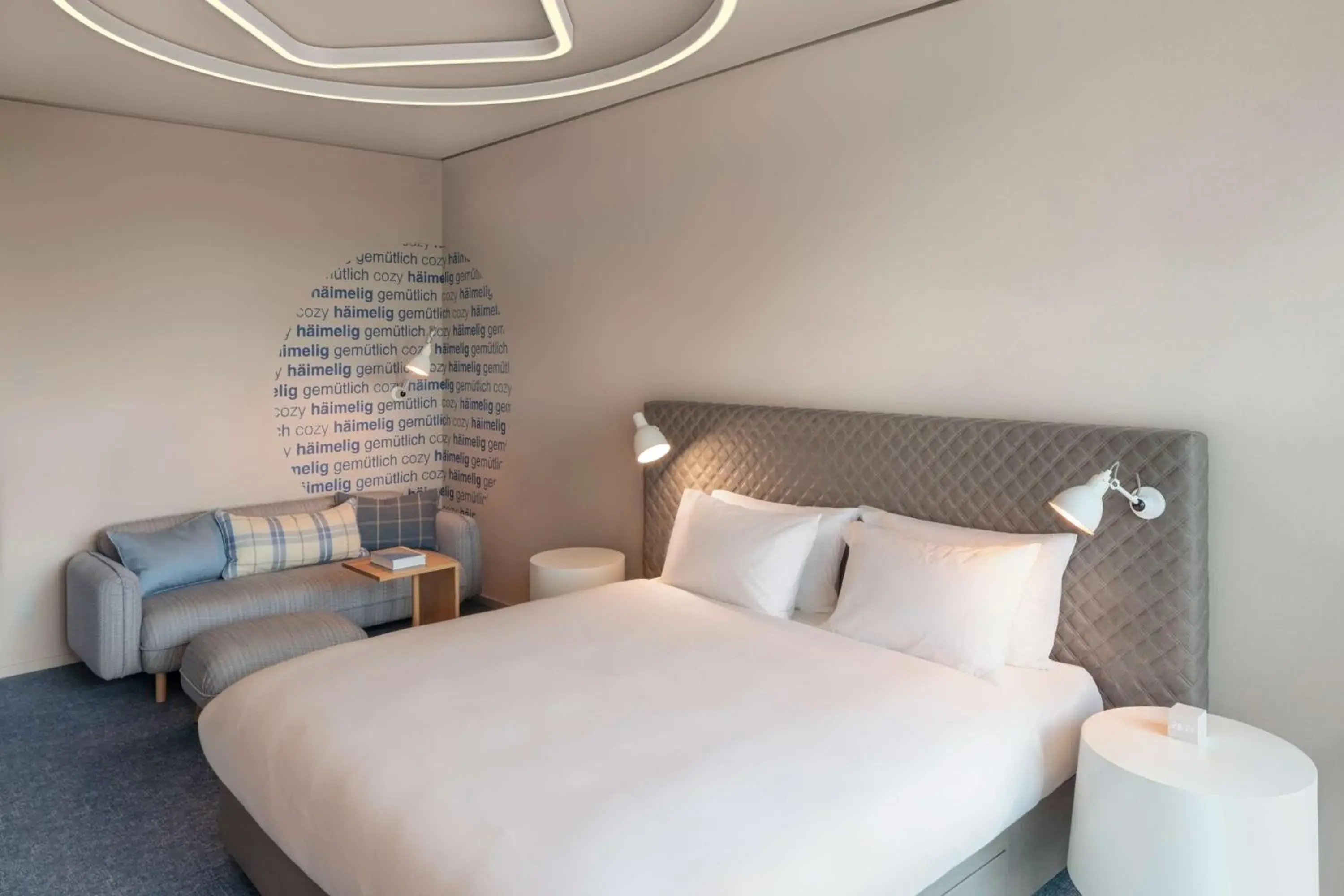 Bed in Hyatt Place Zurich Airport the Circle Bed in Hyatt Place Zurich Airport the Circle