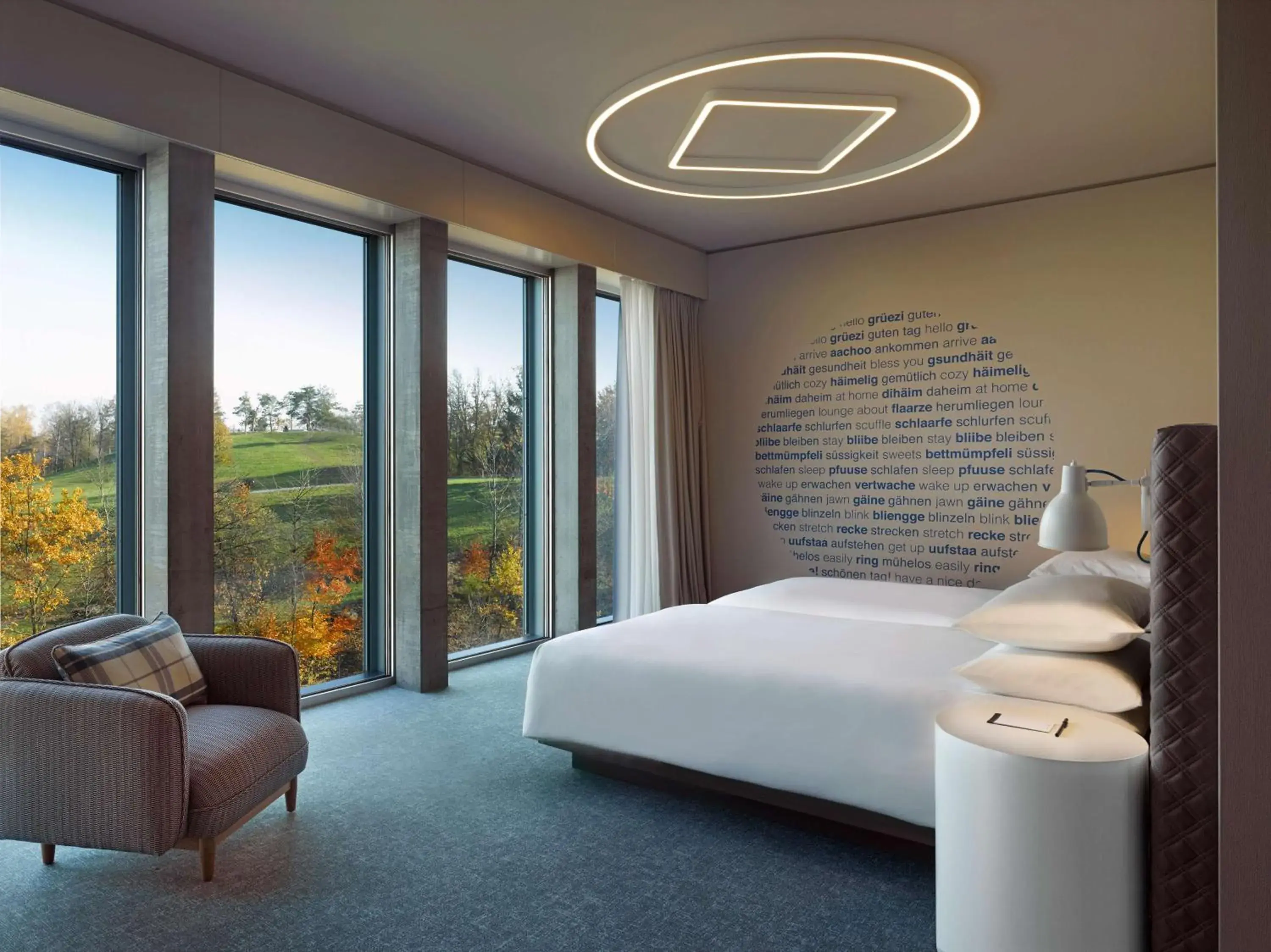 Bed in Hyatt Place Zurich Airport the Circle Bed in Hyatt Place Zurich Airport the Circle