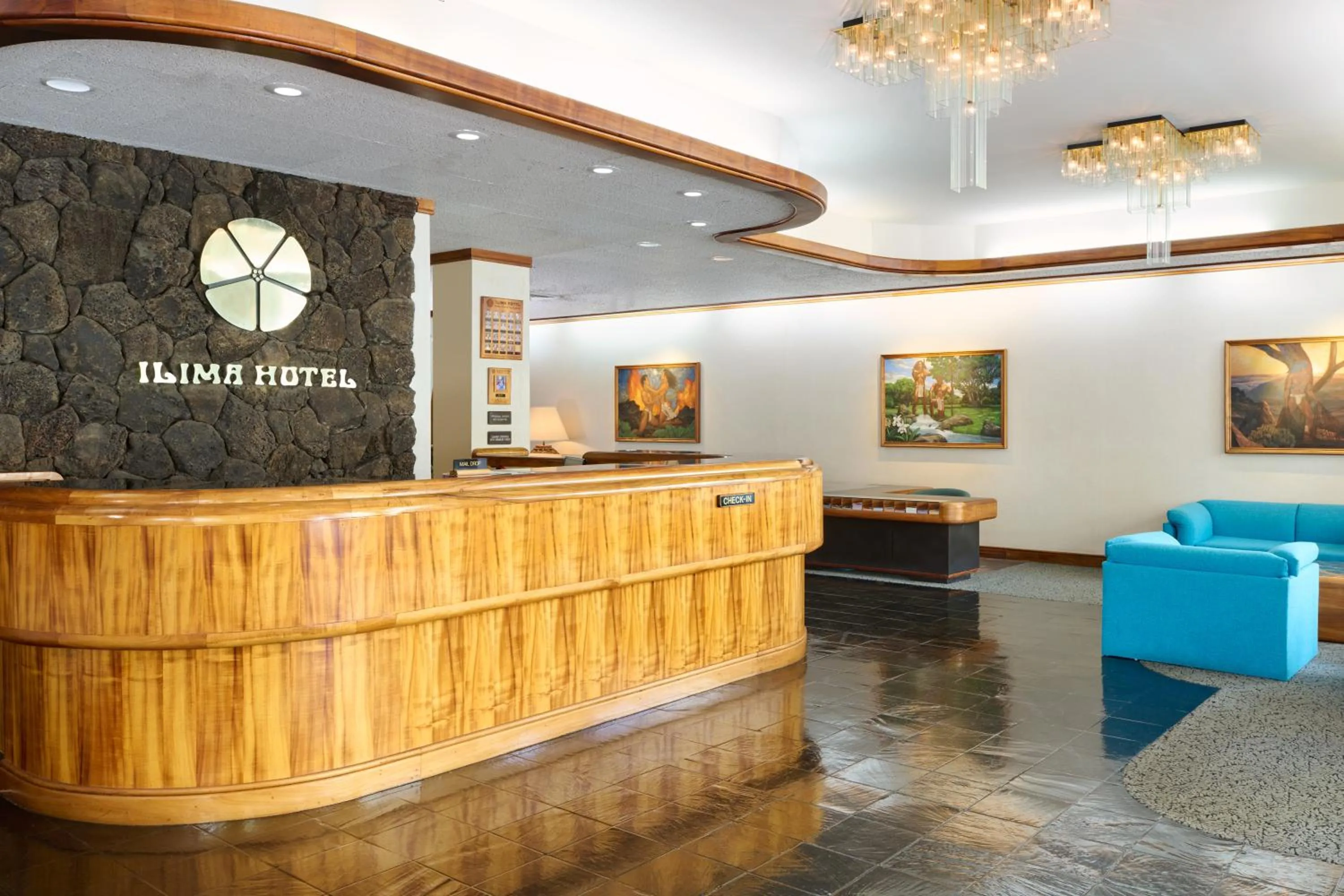 Lobby or reception in Ilima Hotel