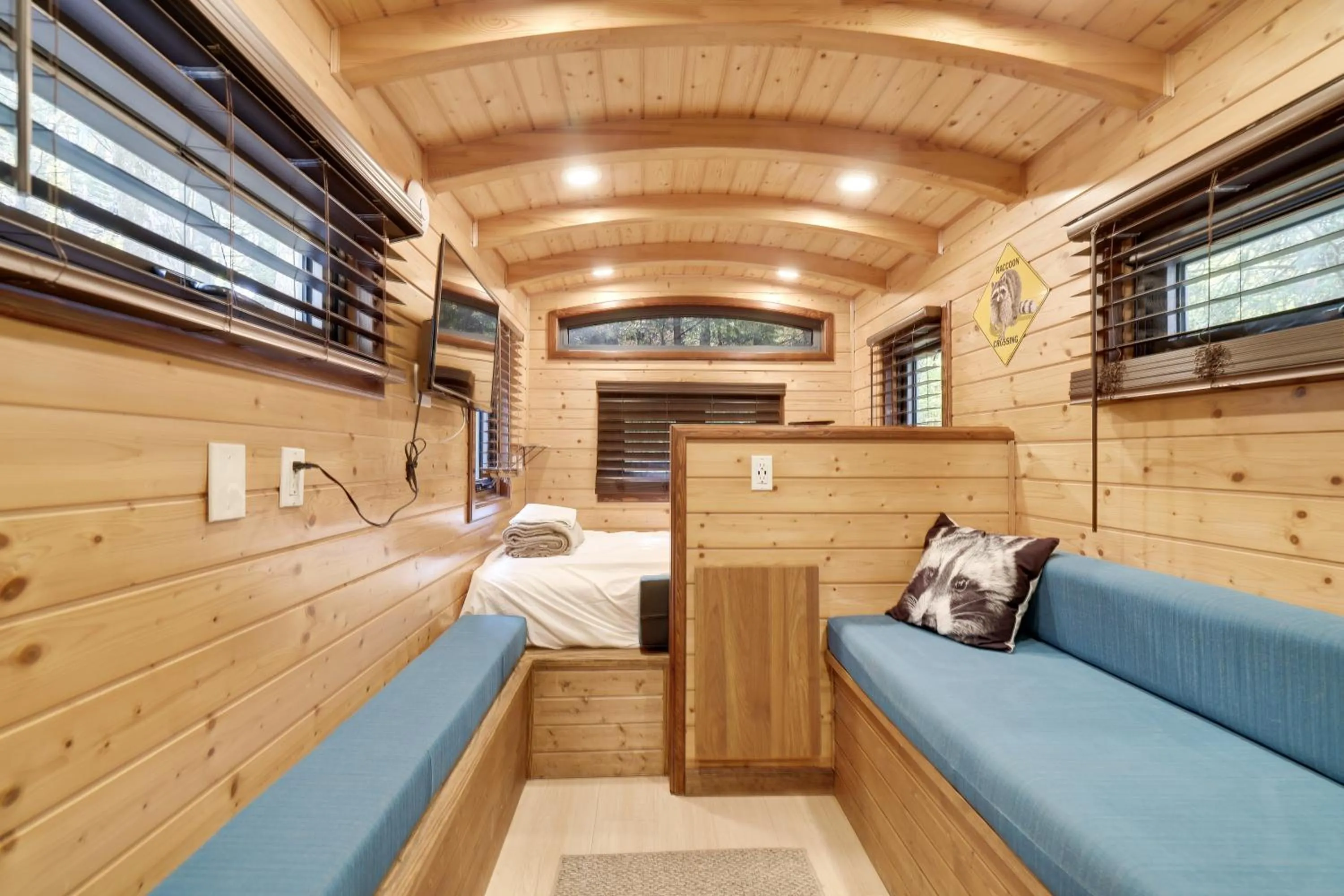 Living room in Camptel Poconos