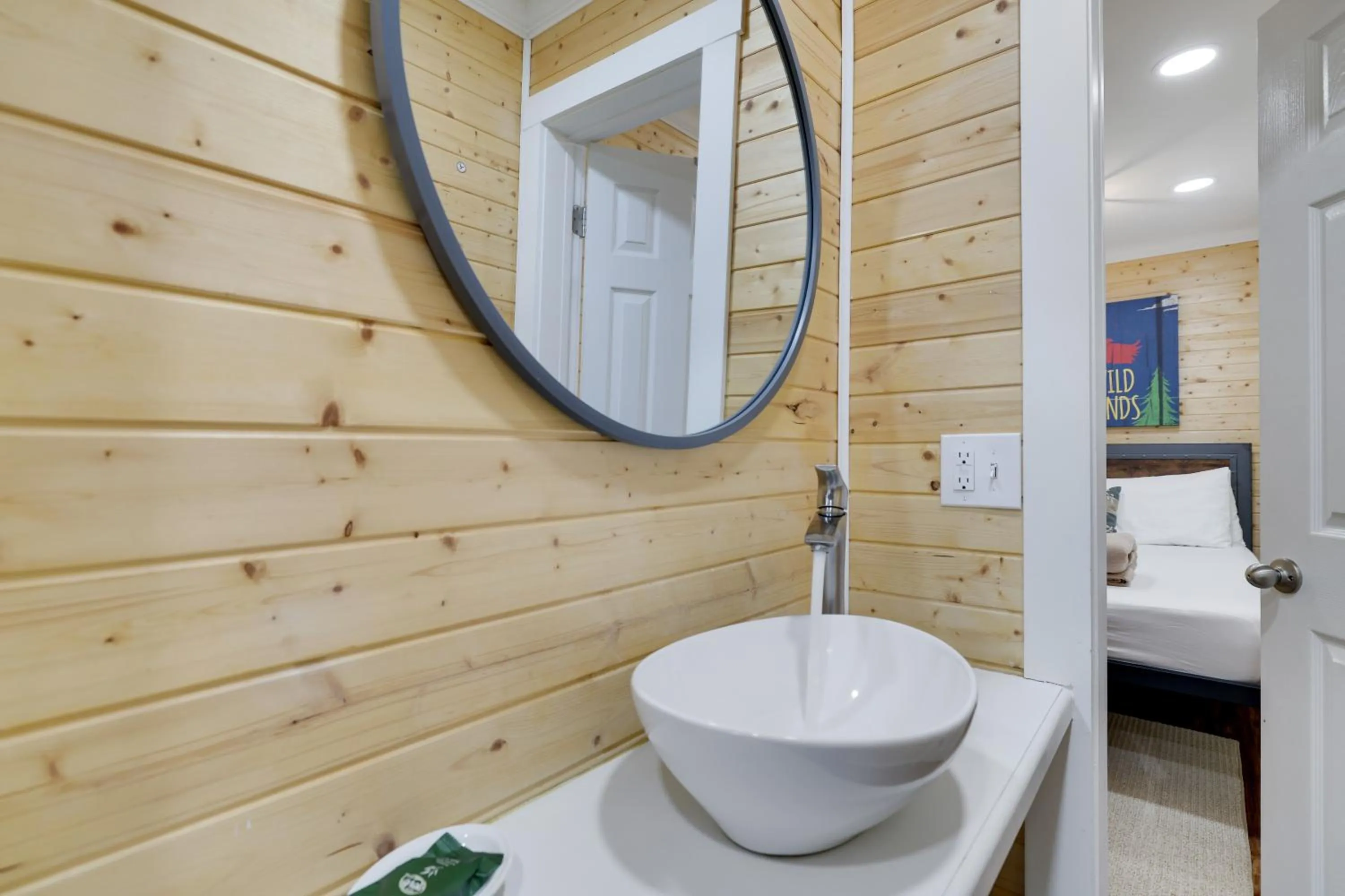 Bathroom in Camptel Poconos