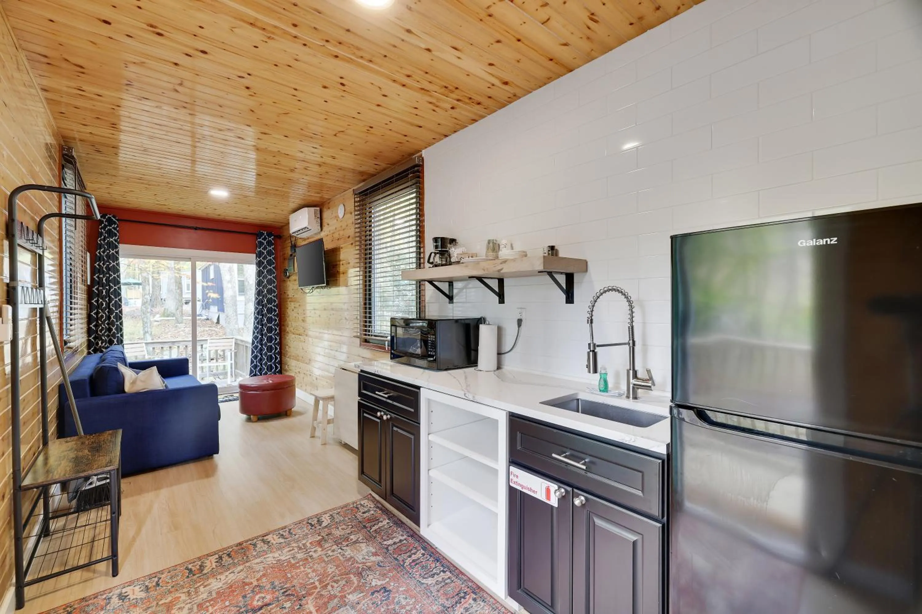 Kitchen or kitchenette in Camptel Poconos