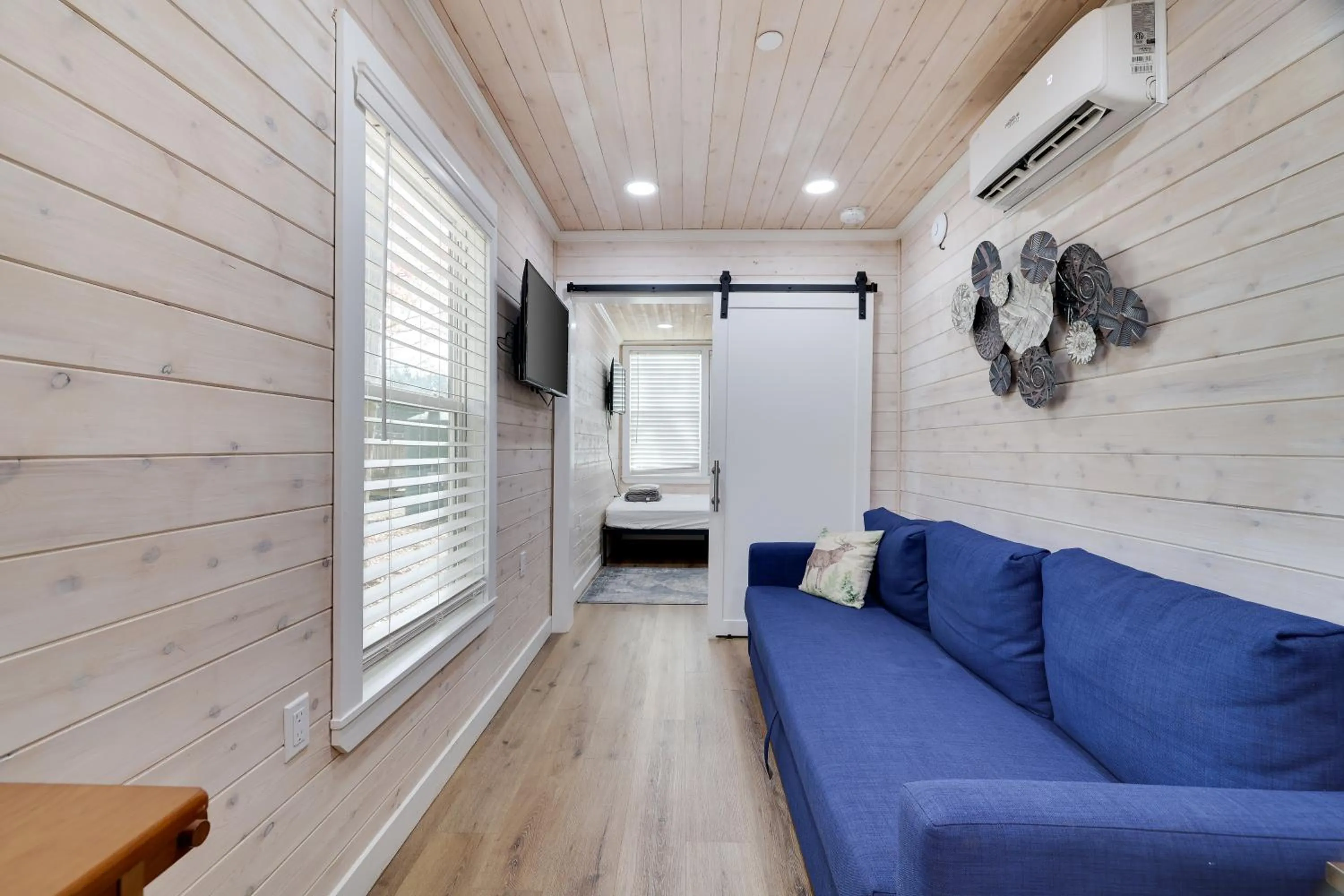 Seating area in Camptel Poconos