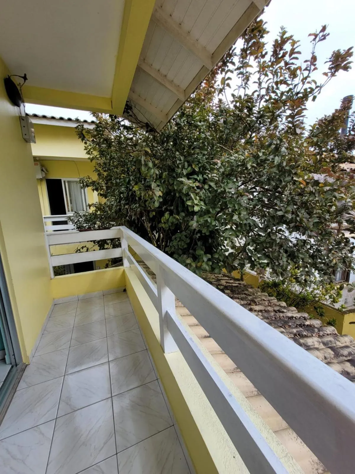 Balcony/Terrace in Pousada na Lagoa da Conceição Barcelos