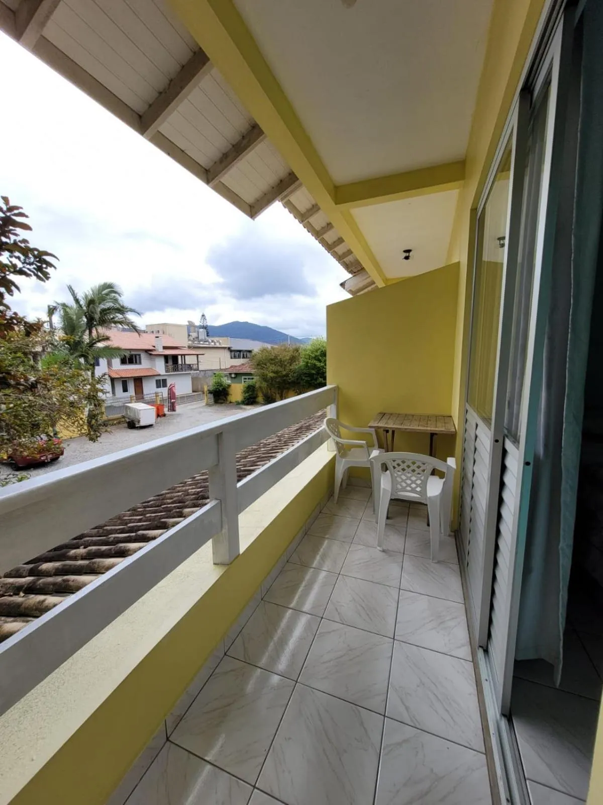 Balcony/Terrace in Pousada na Lagoa da Conceição Barcelos