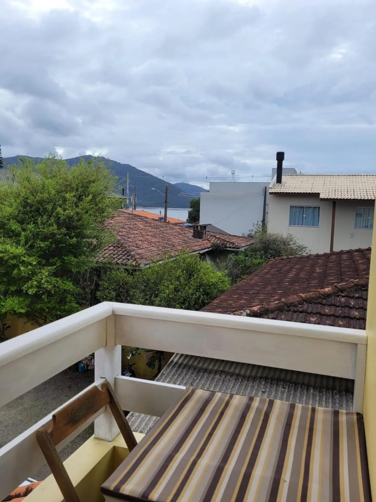 Balcony/Terrace in Pousada na Lagoa da Conceição Barcelos