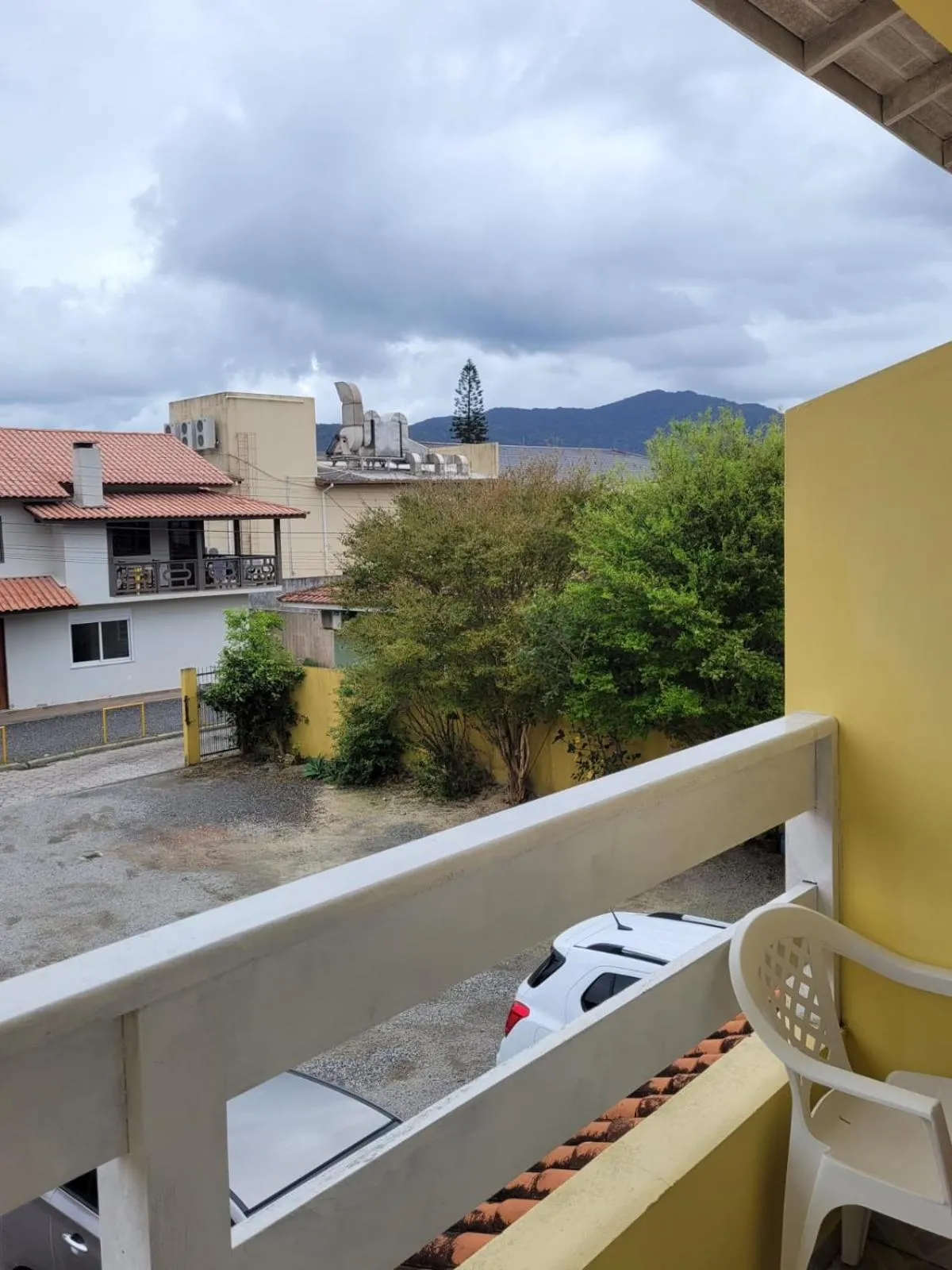 Balcony/Terrace in Pousada na Lagoa da Conceição Barcelos