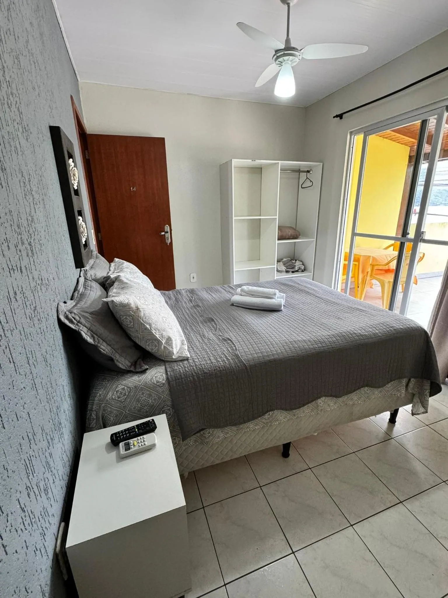 Bed in Pousada na Lagoa da Conceição Barcelos