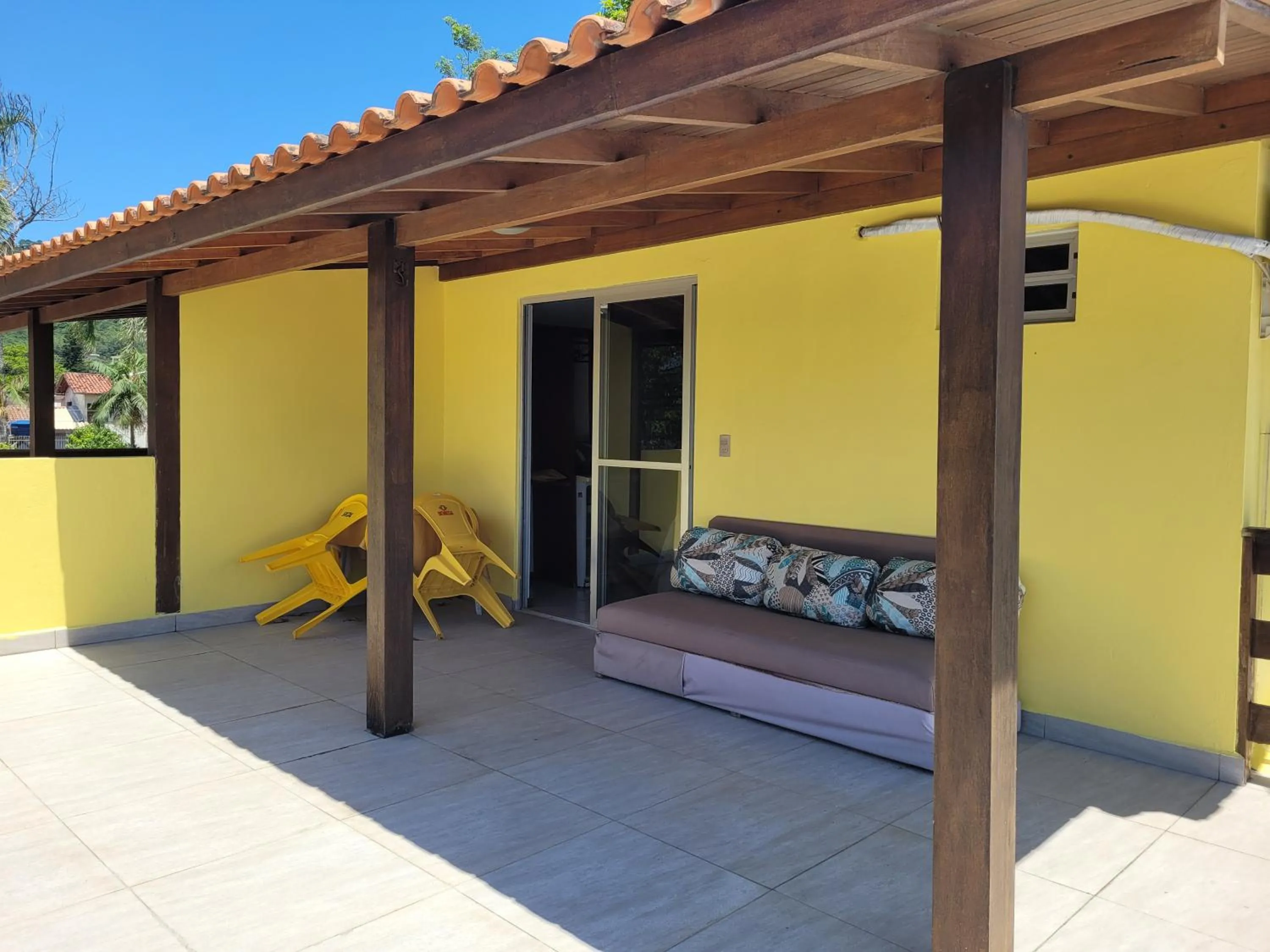 Seating area in Pousada na Lagoa da Conceição Barcelos