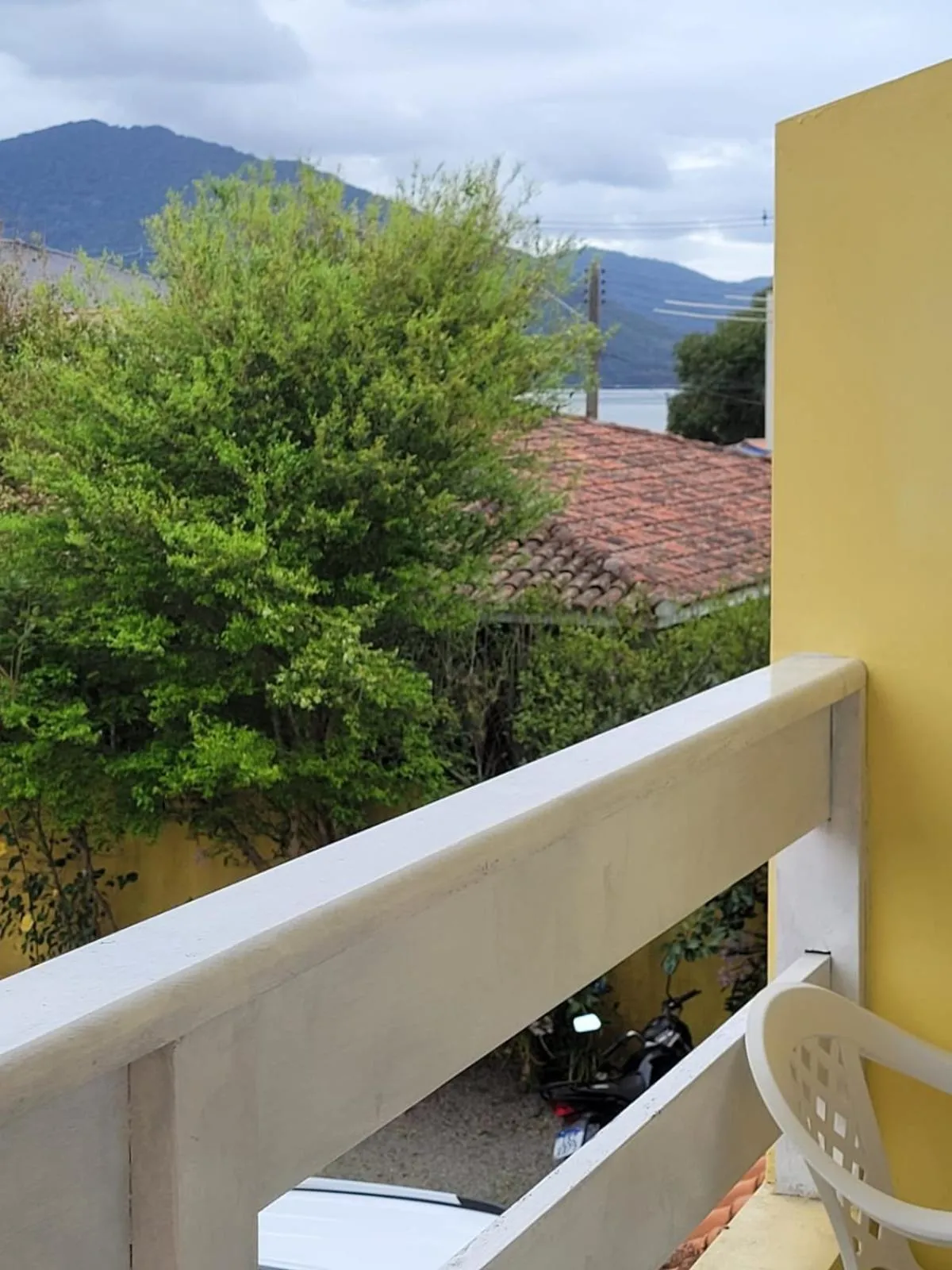 Balcony/Terrace in Pousada na Lagoa da Conceição Barcelos