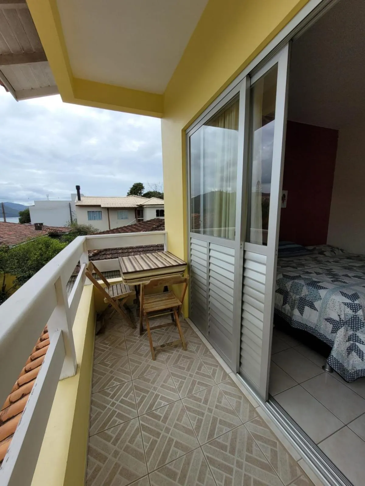 Balcony/Terrace in Pousada na Lagoa da Conceição Barcelos