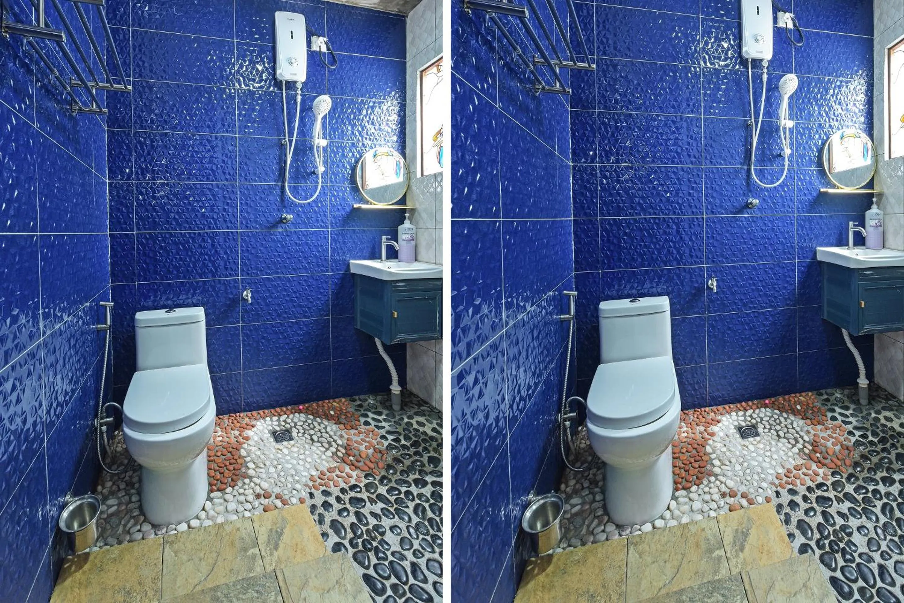 Bathroom in Hotel O Jentayu Homestay Pontian