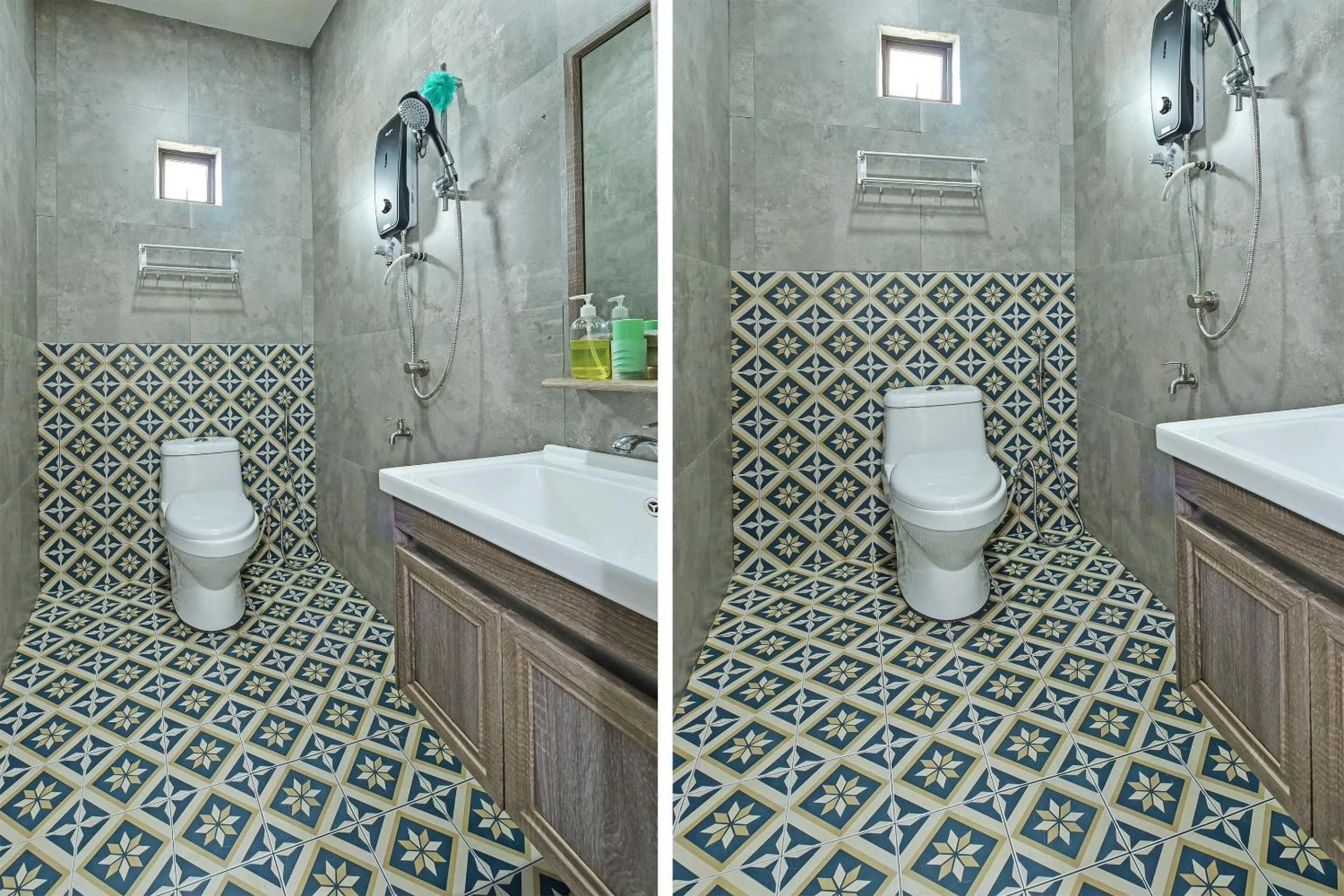 Bathroom in Hotel O Jentayu Homestay Pontian