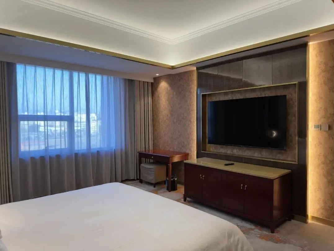 Bed in Beijing Jingyi Hotel