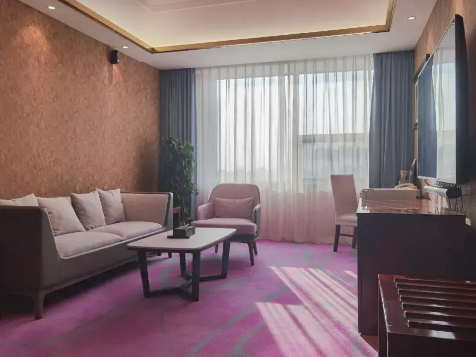 Living room in Beijing Jingyi Hotel Living room in Beijing Jingyi Hotel