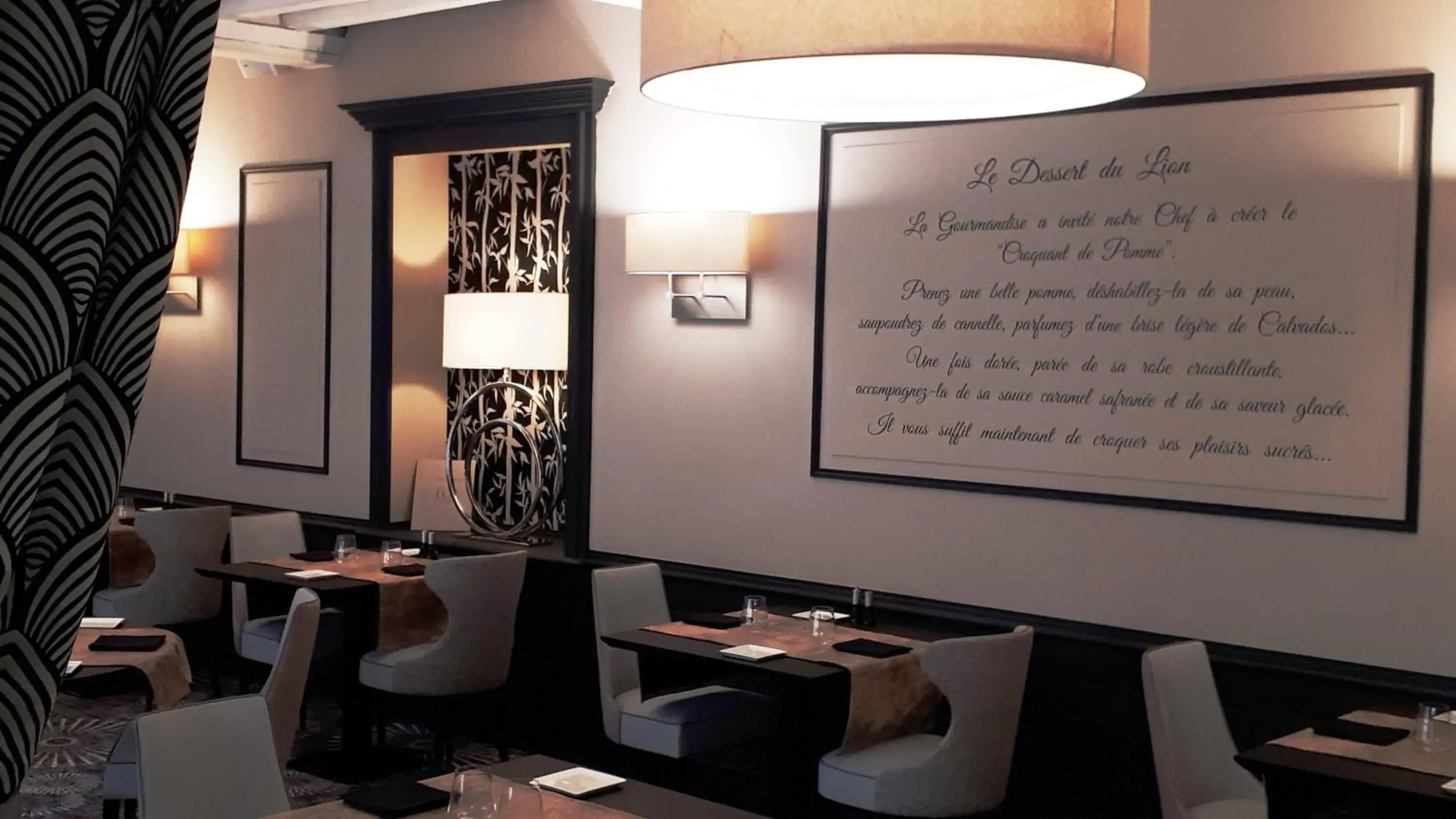 Restaurant/places to eat in Hotel Le Lion D'Or et Restaurant La Table Du Lion Restaurant/places to eat in Hotel Le Lion D'Or et Restaurant La Table Du Lion