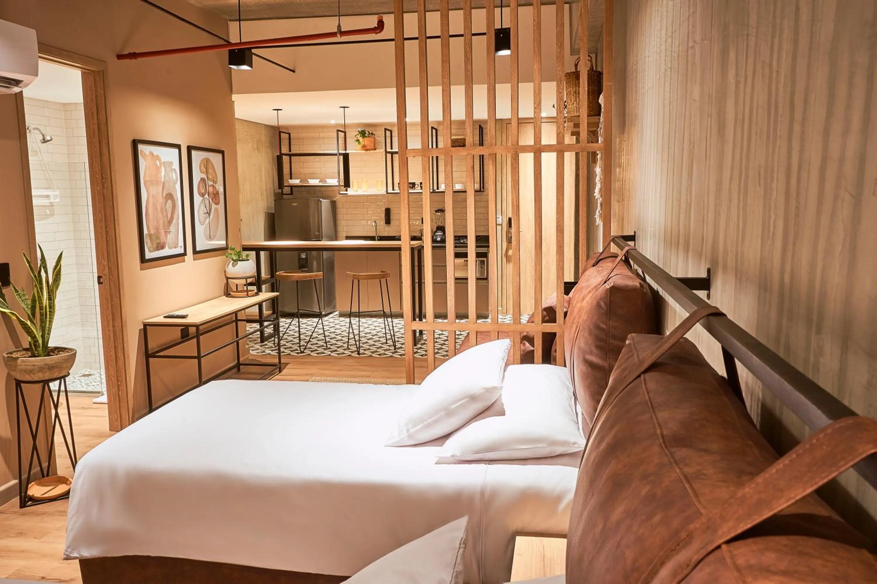 Bedroom, Bed in Mosaic Studios Buenavista