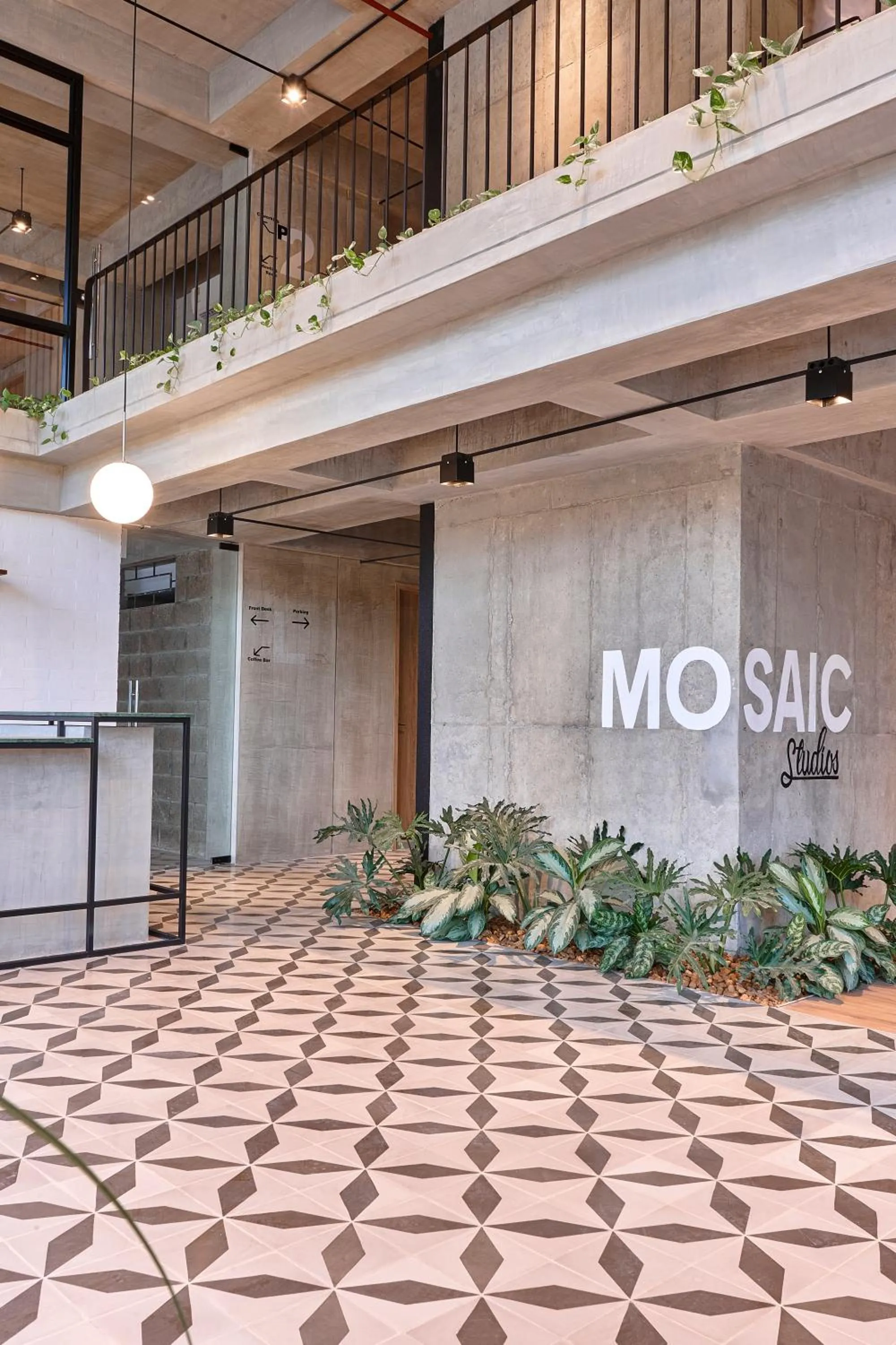 Facade/entrance in Mosaic Studios Buenavista