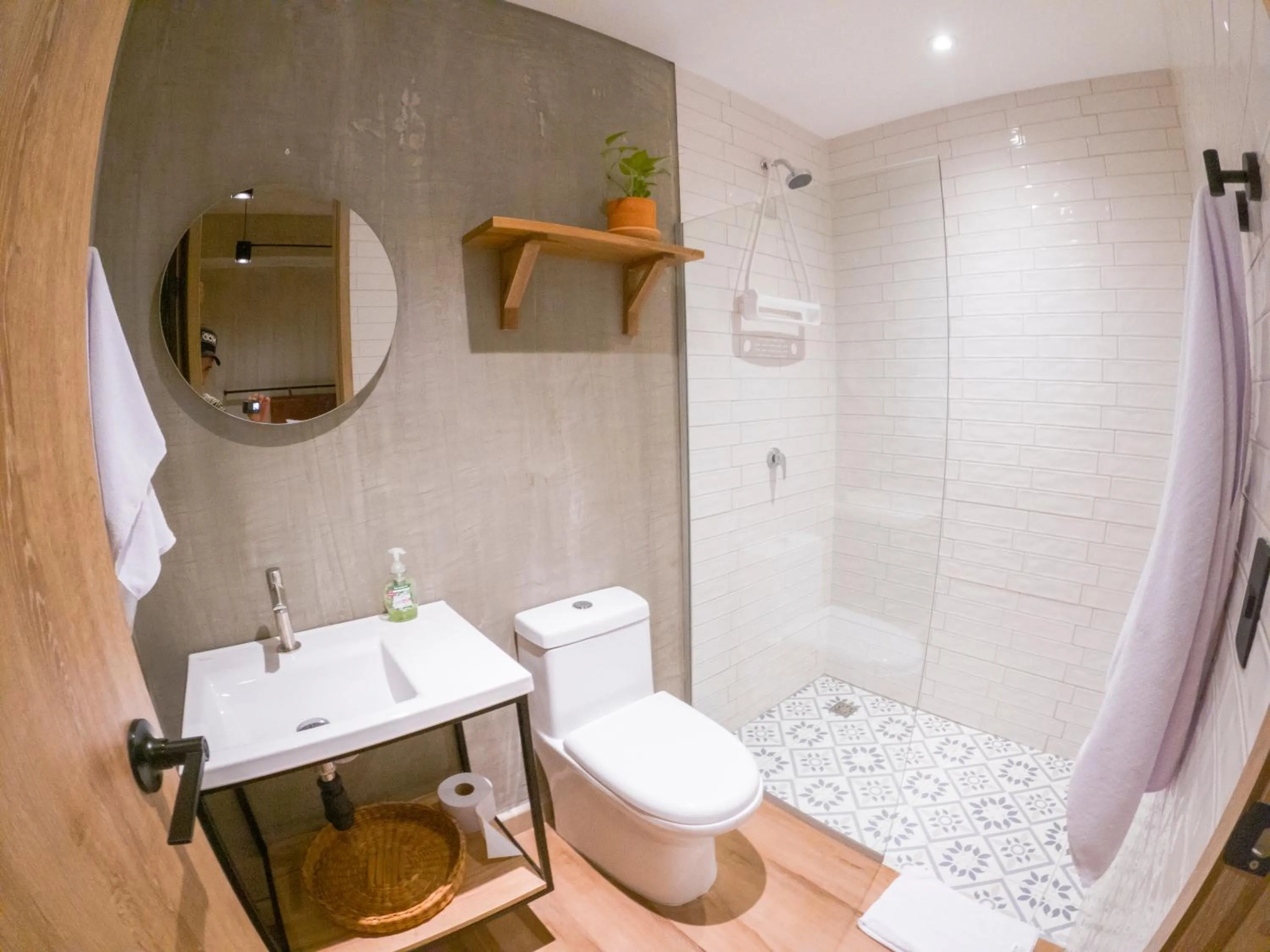 Bathroom in Mosaic Studios Buenavista