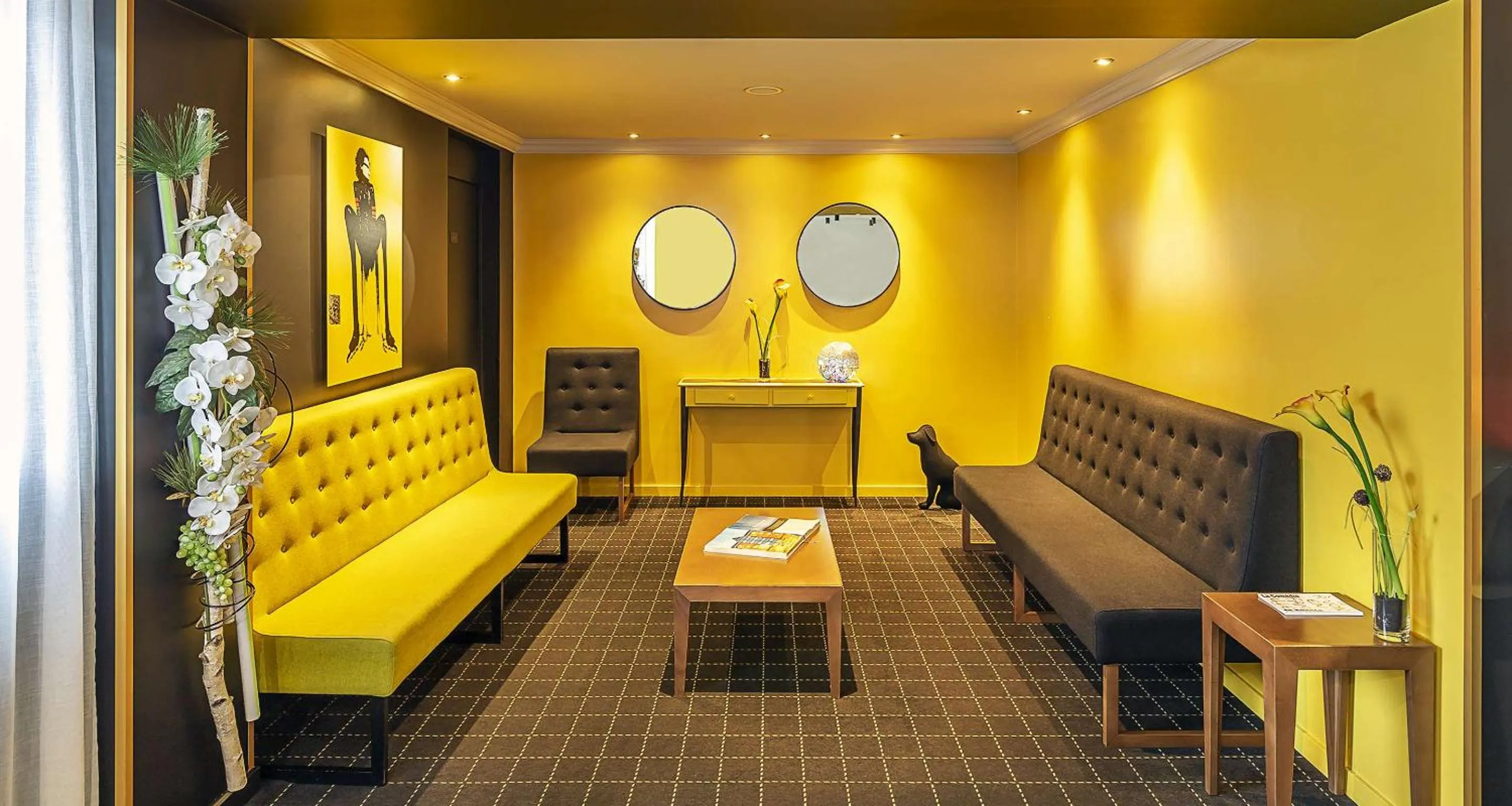 Lobby or reception in Best Western Hotel Atrium Valence