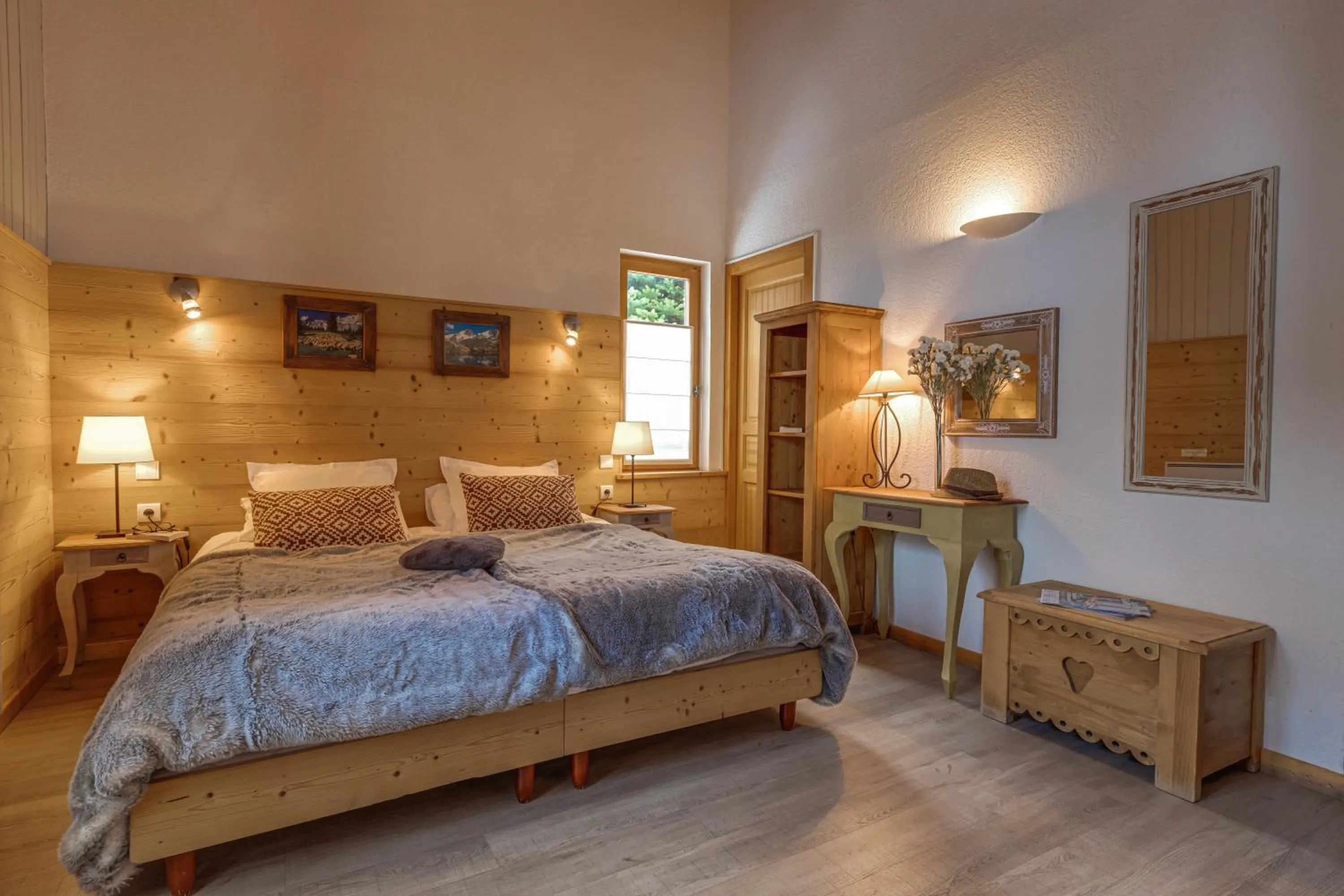 Bed in Cosy Appart'Hotel - Panoramic Village - La Grave