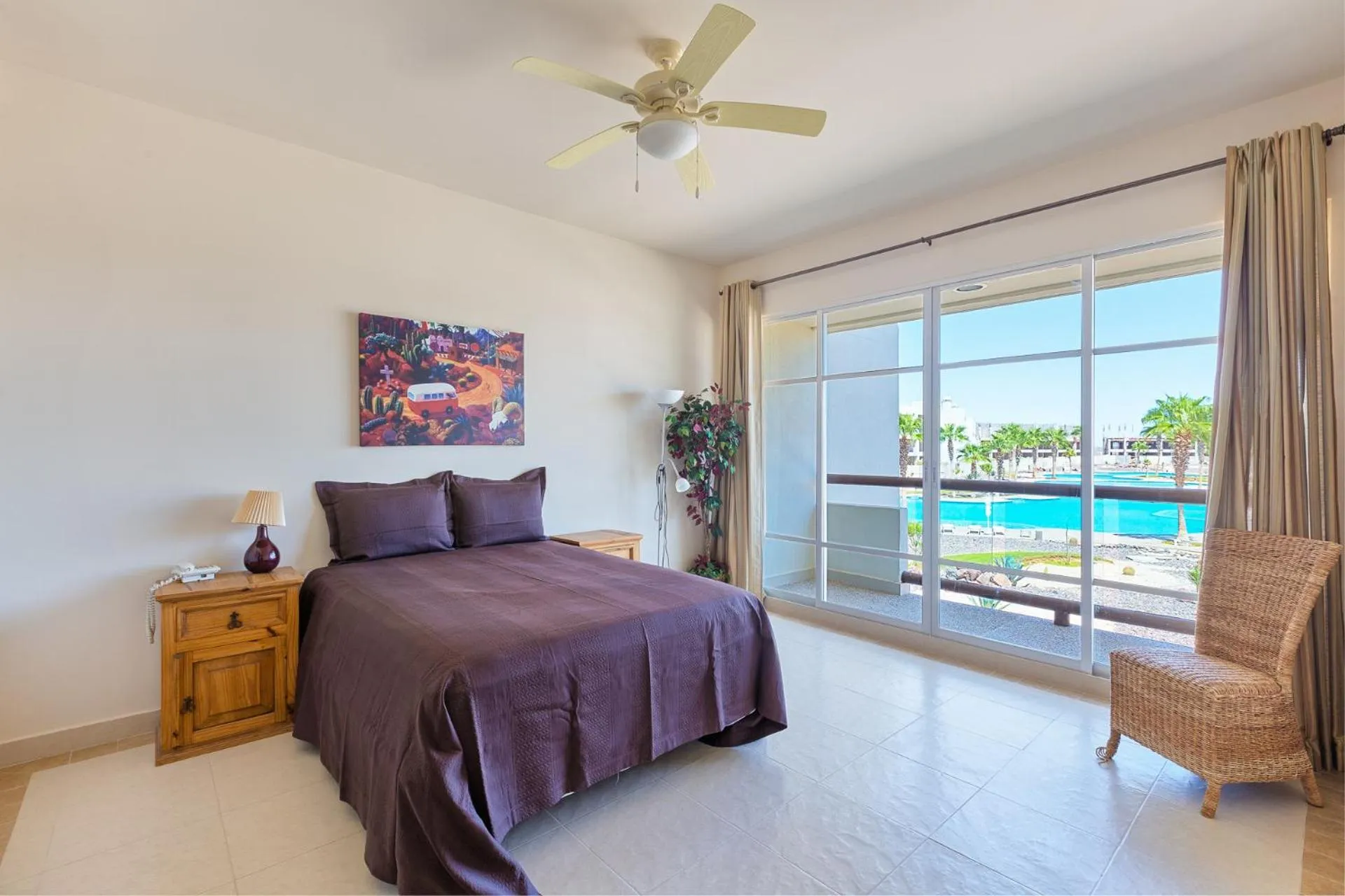 Bedroom, Bed in Mayan Lakes 14-203 by Kivoya