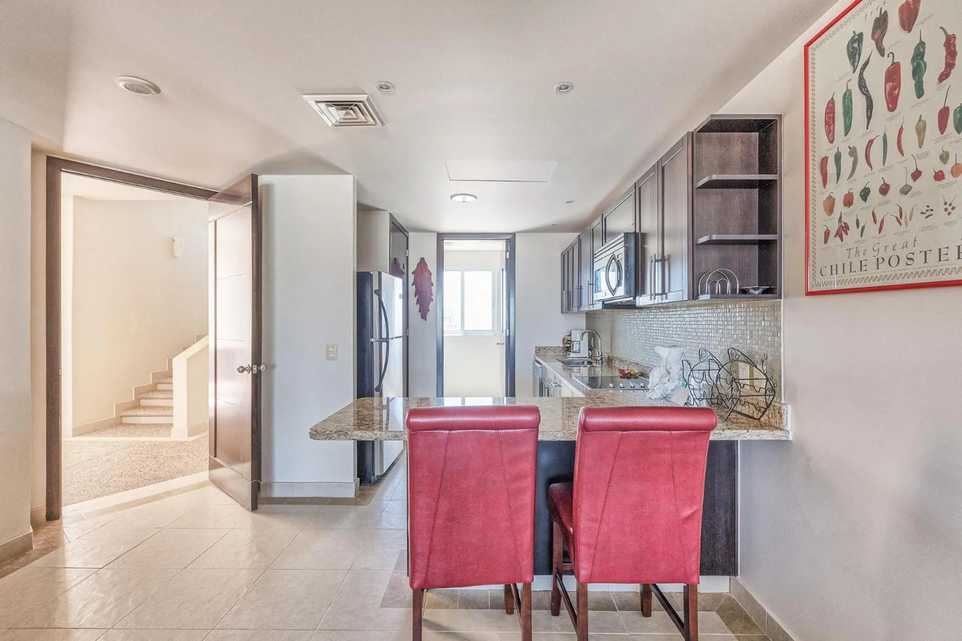 Kitchen or kitchenette in Mayan Lakes 14-203 by Kivoya