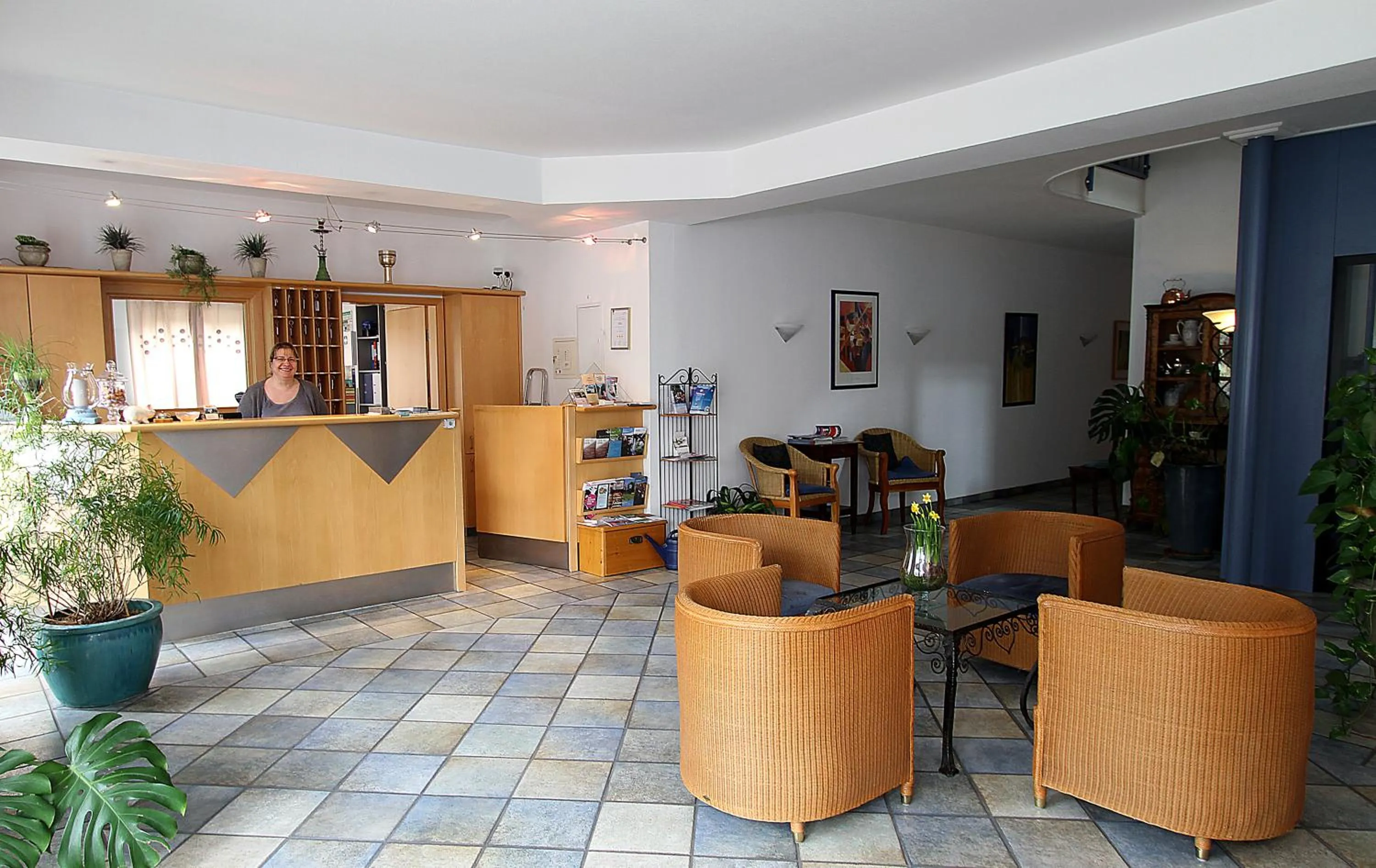 Lobby or reception in Hotel Lindemann