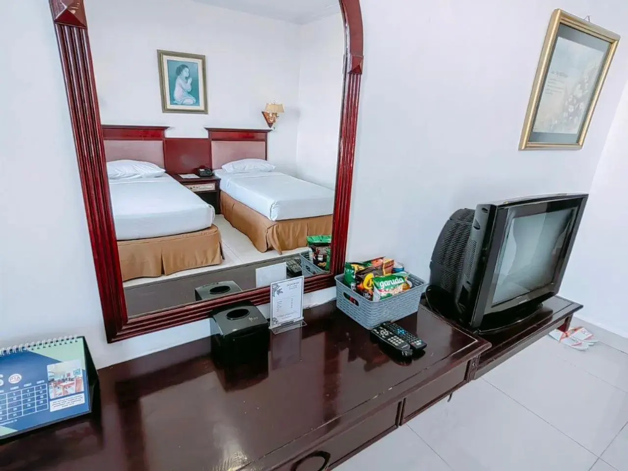 Bed in PIA Hotel Bandung Bed in PIA Hotel Bandung