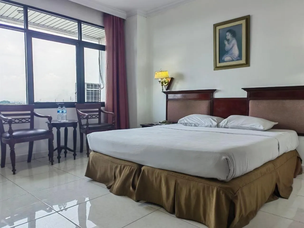 Bed in PIA Hotel Bandung