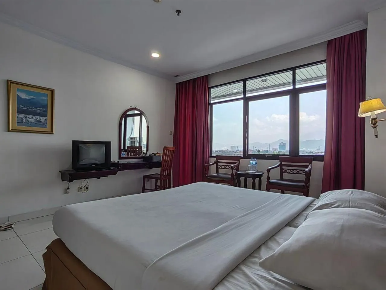 Bed in PIA Hotel Bandung