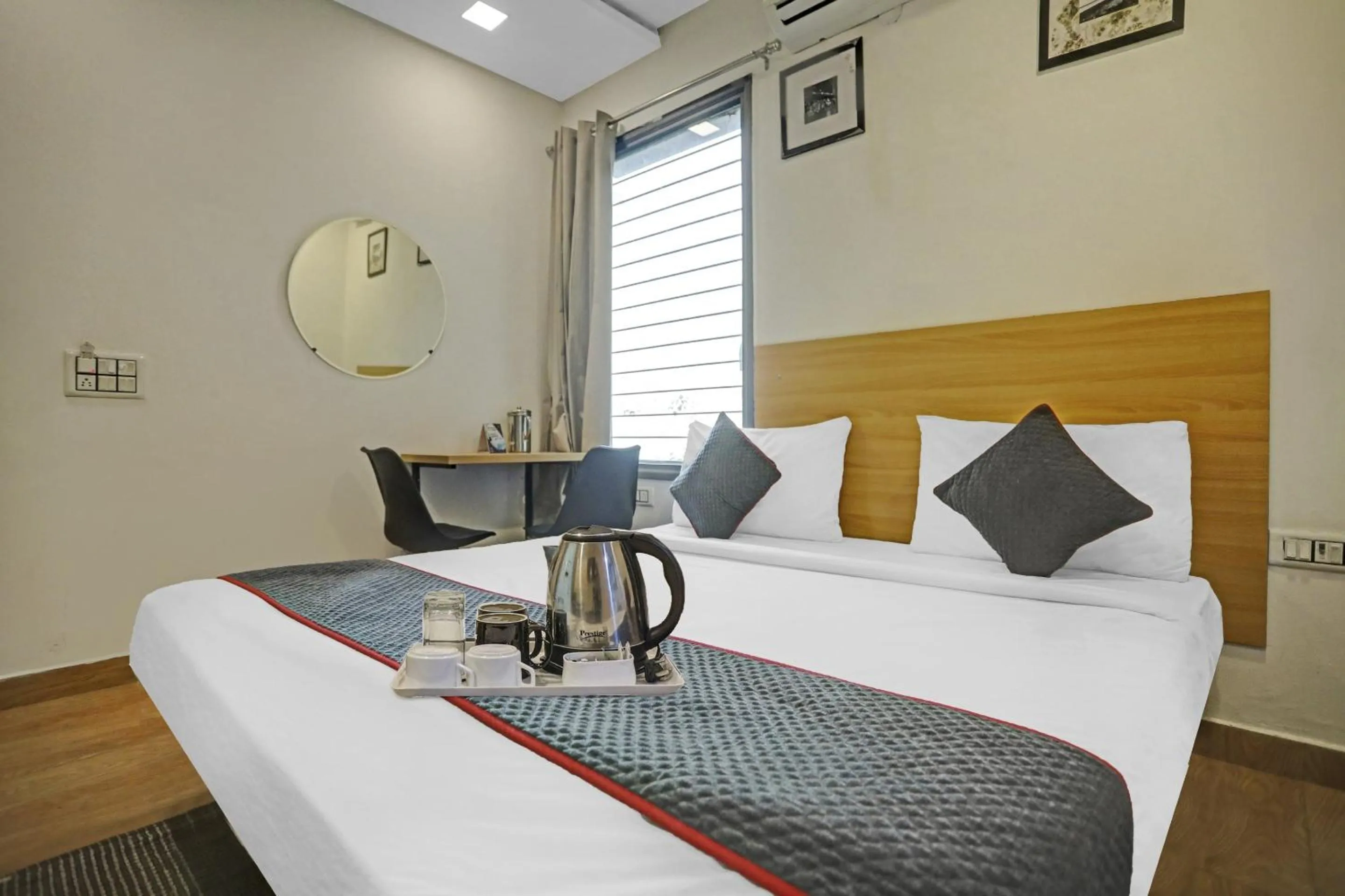 Bedroom, Bed in Super Townhouse Mannat Rohini 16