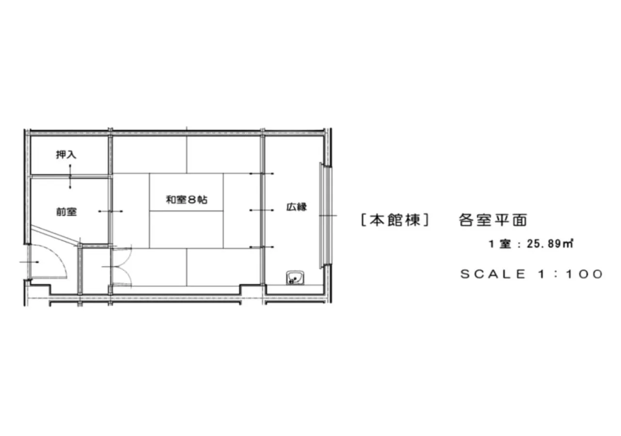 Floor plan in ATAMI SPRING TERRACE HOTEL