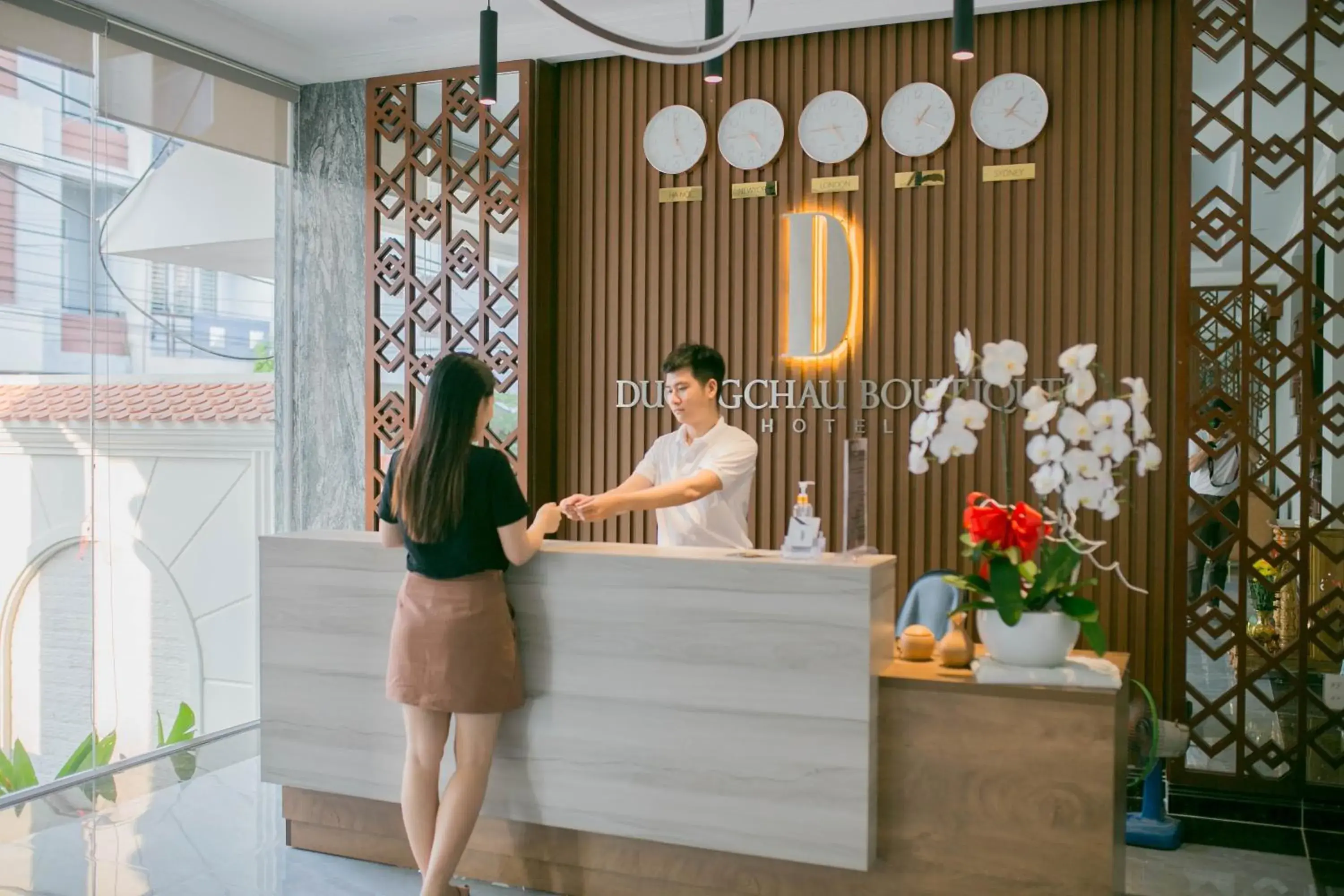 Lobby or reception in Duong Chau Boutique Lobby or reception in Duong Chau Boutique