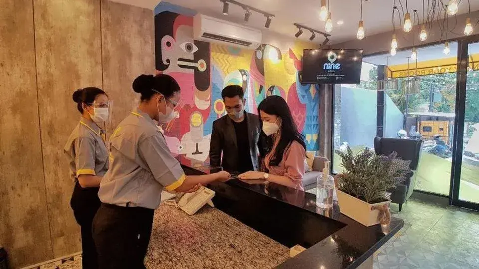 Lobby or reception in Nine Hotel Lobby or reception in Nine Hotel