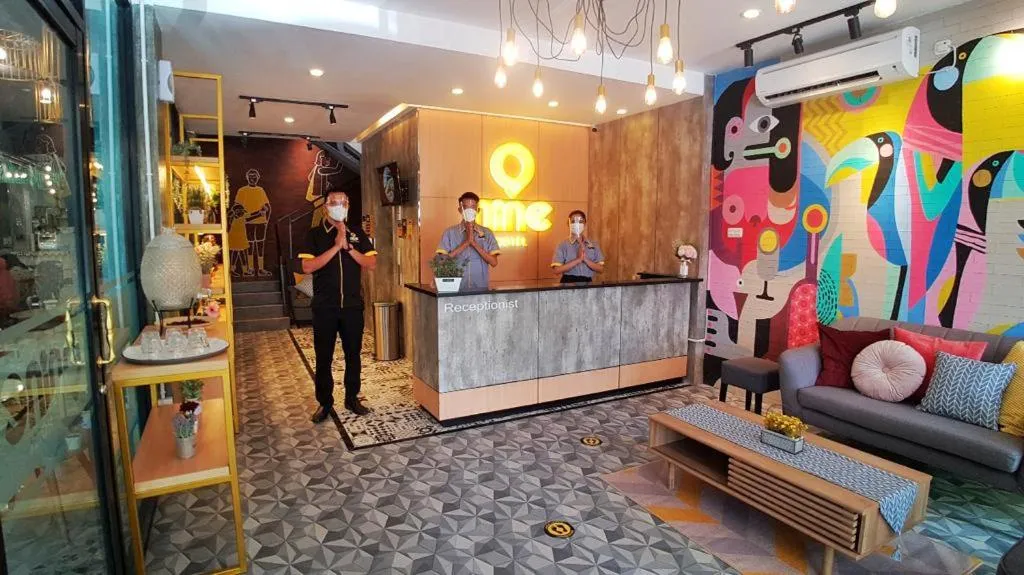 Lobby or reception in Nine Hotel