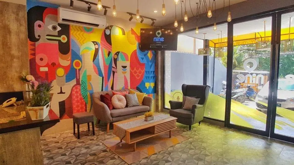 Lobby or reception in Nine Hotel