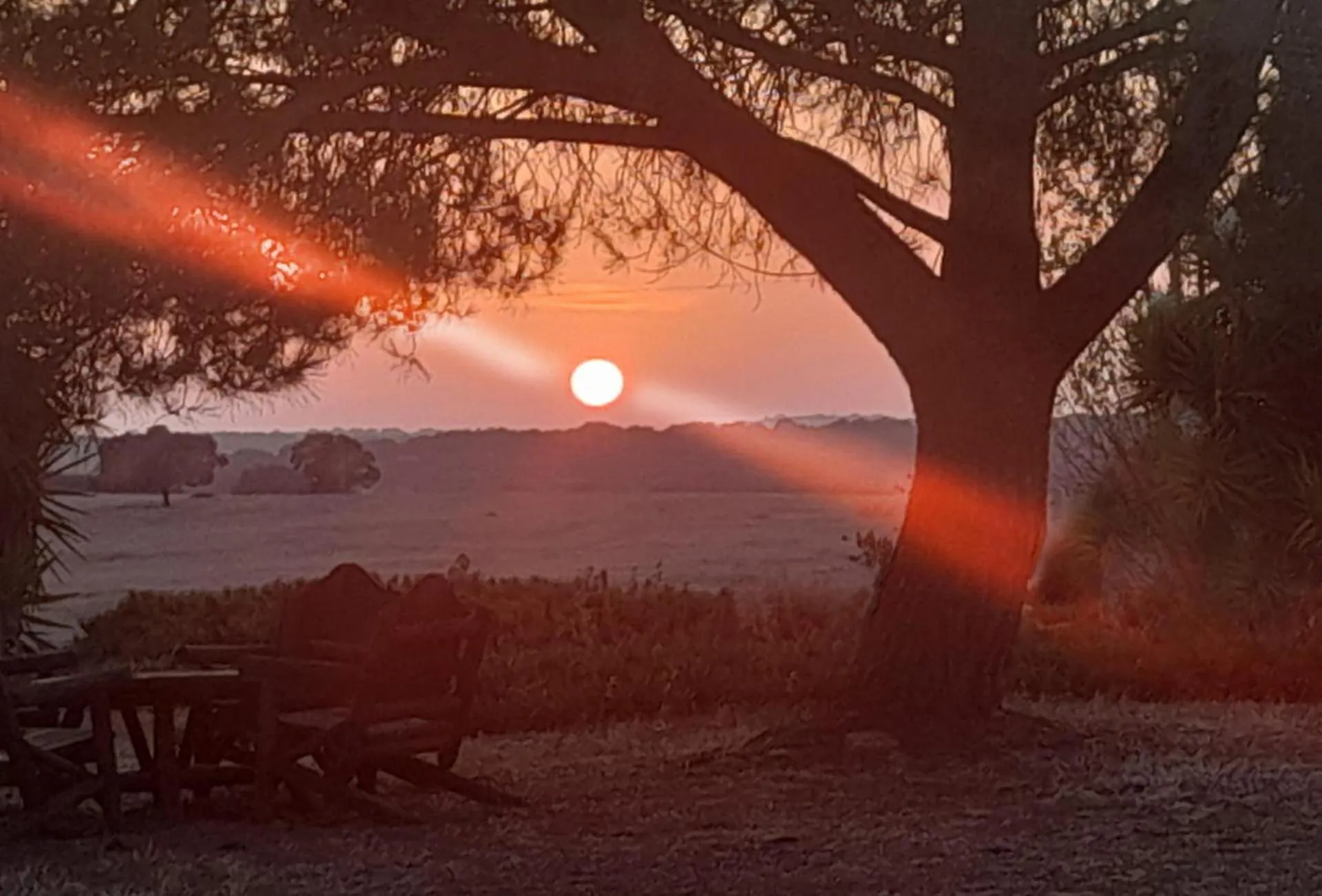 Sunset in Lodge Monte Do Sobral