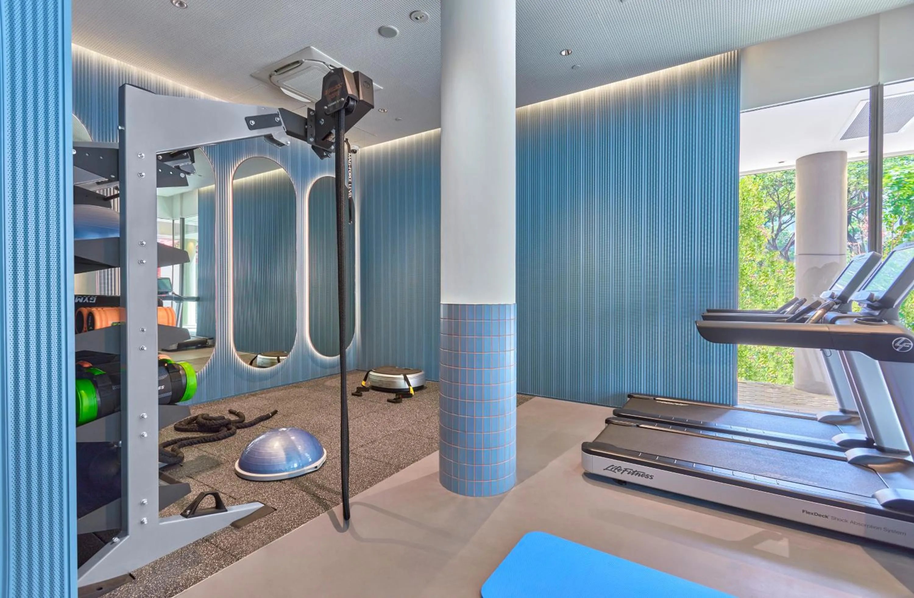 Fitness centre/facilities in lyf one-north Singapore