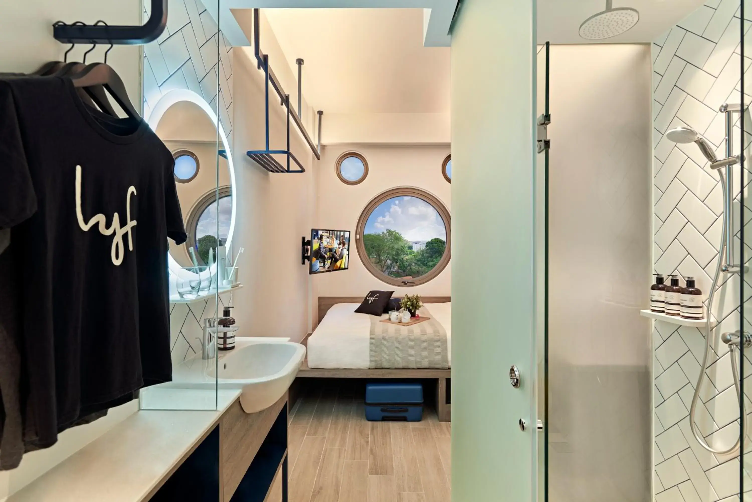 Bedroom in lyf one-north Singapore Bedroom in lyf one-north Singapore