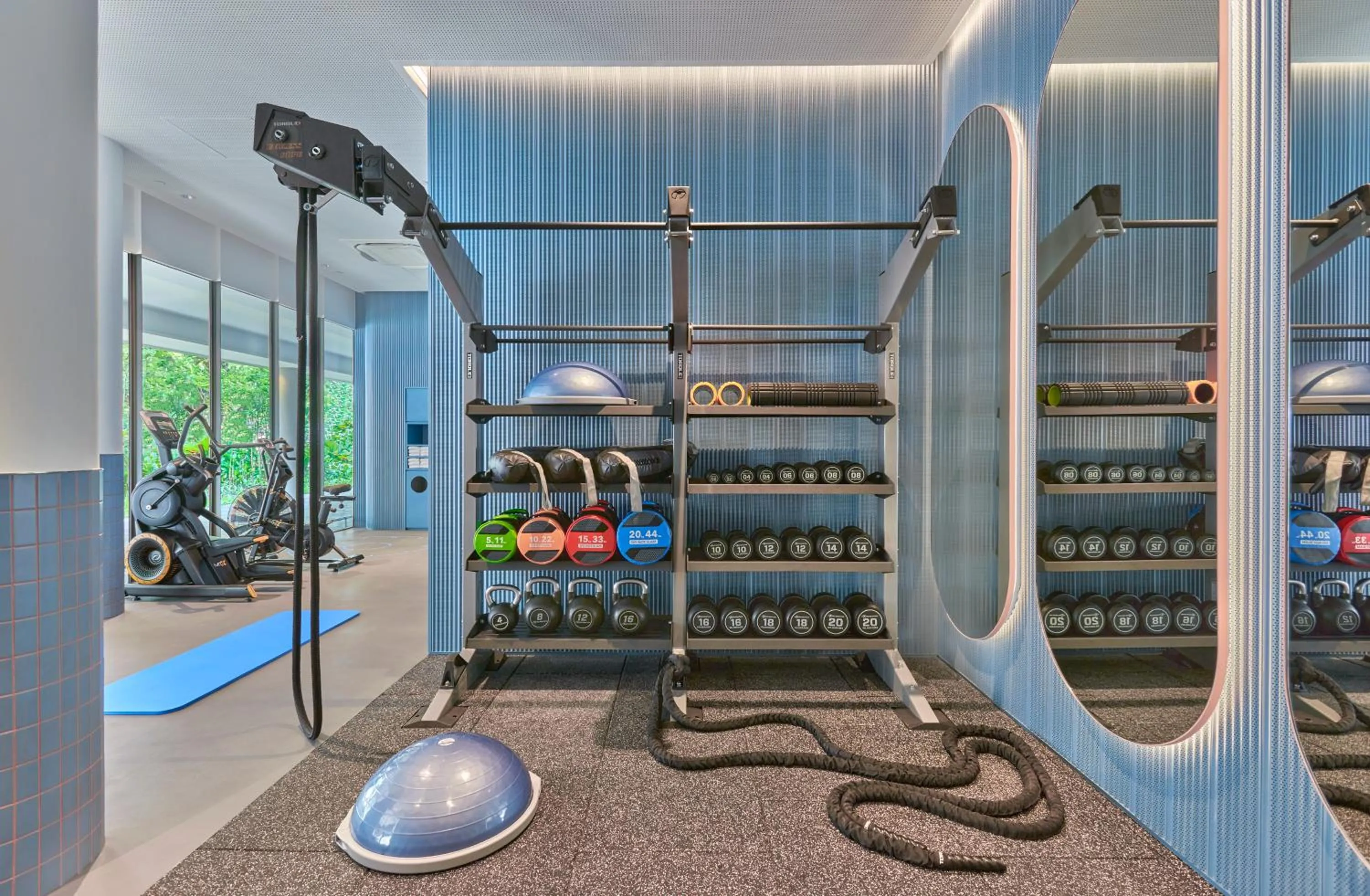 Fitness centre/facilities in lyf one-north Singapore