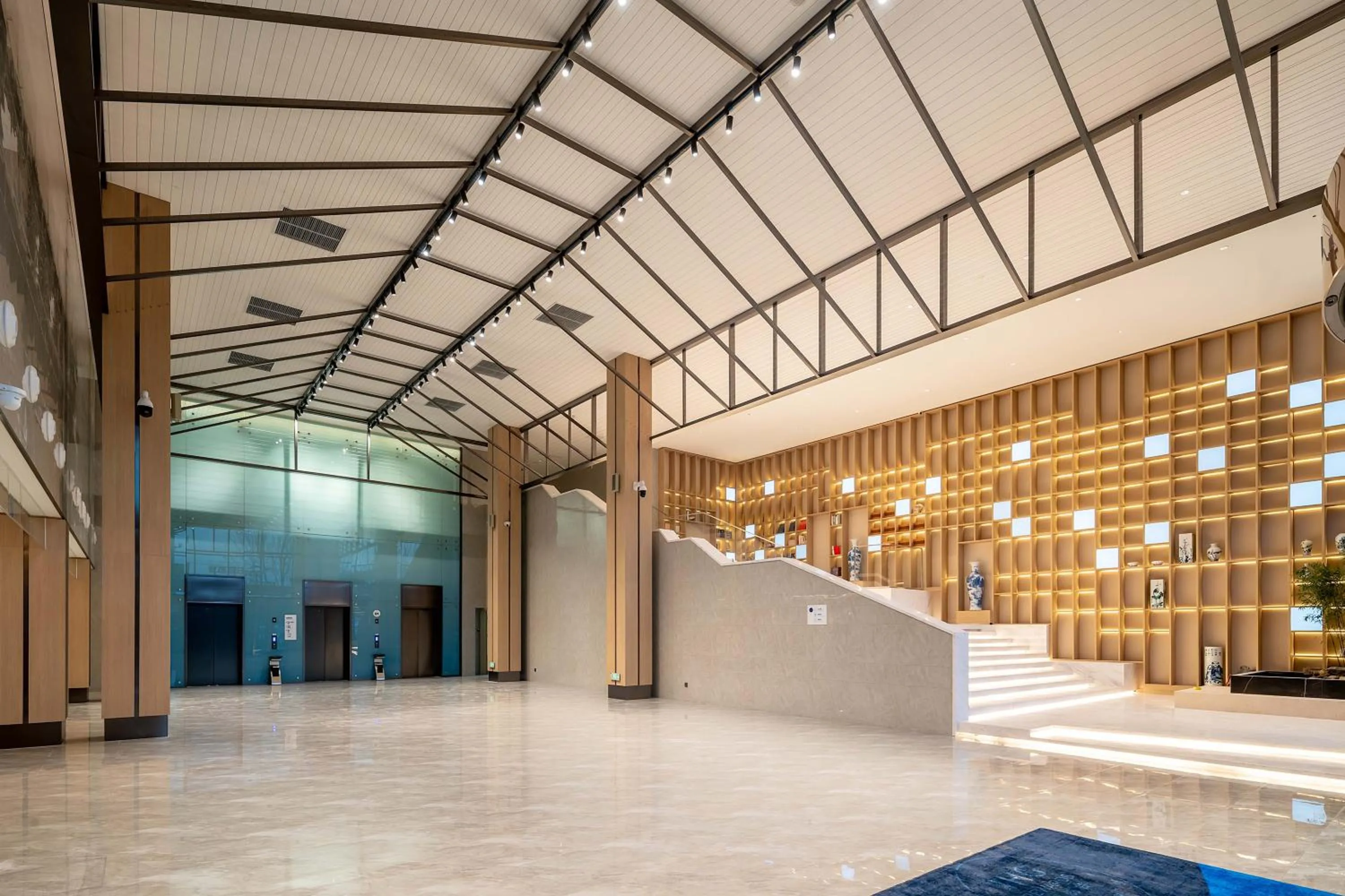 Lobby or reception in Holiday Inn Express Jinan Airport Zone by IHG