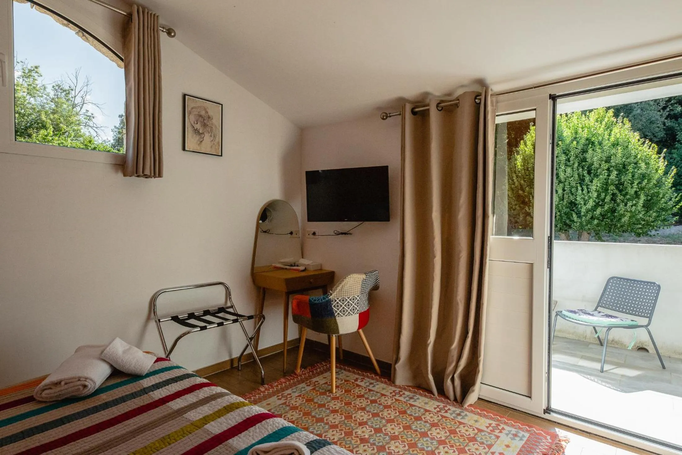 Bed in Auberge U n'Antru Versu