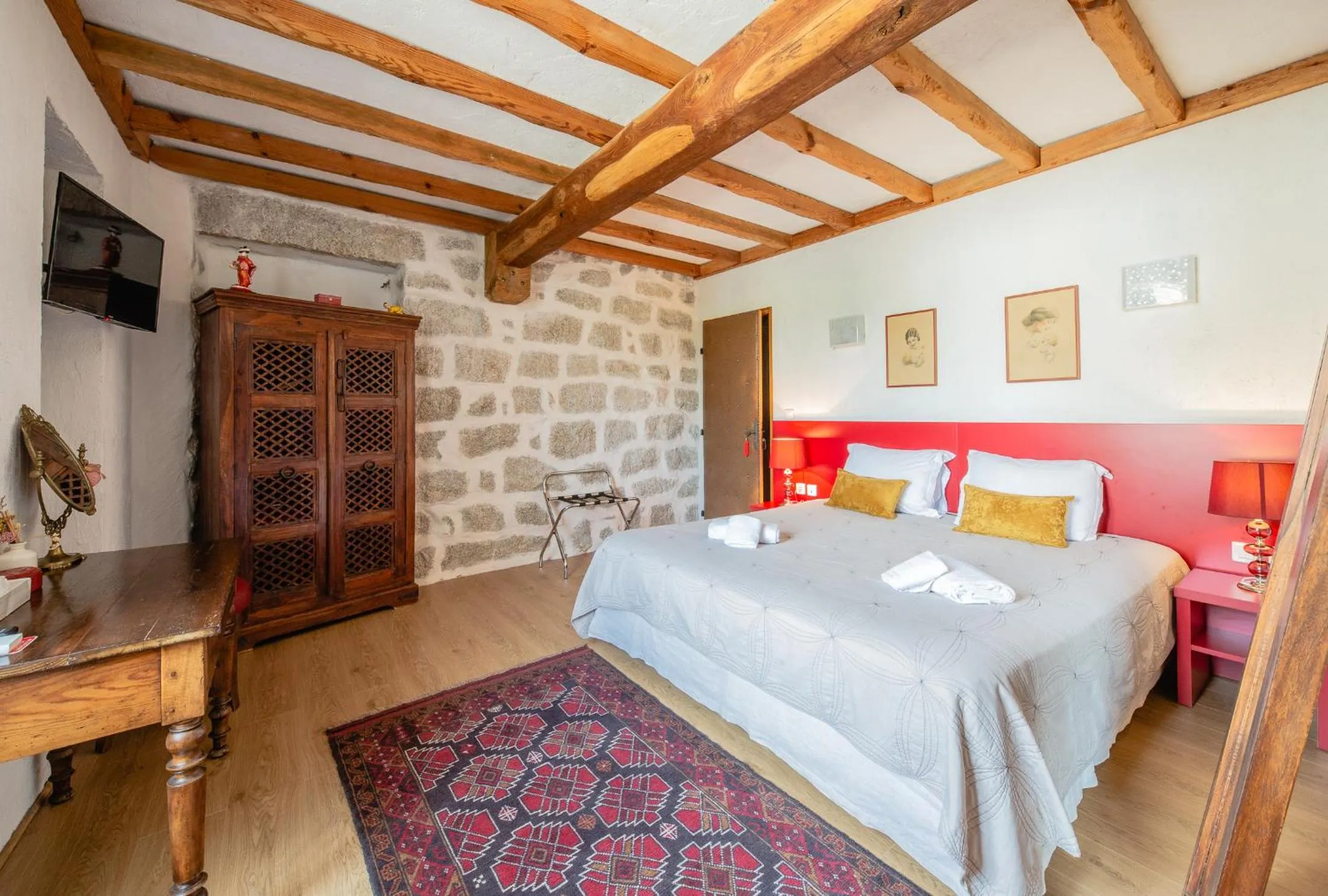 Bed in Auberge U n'Antru Versu