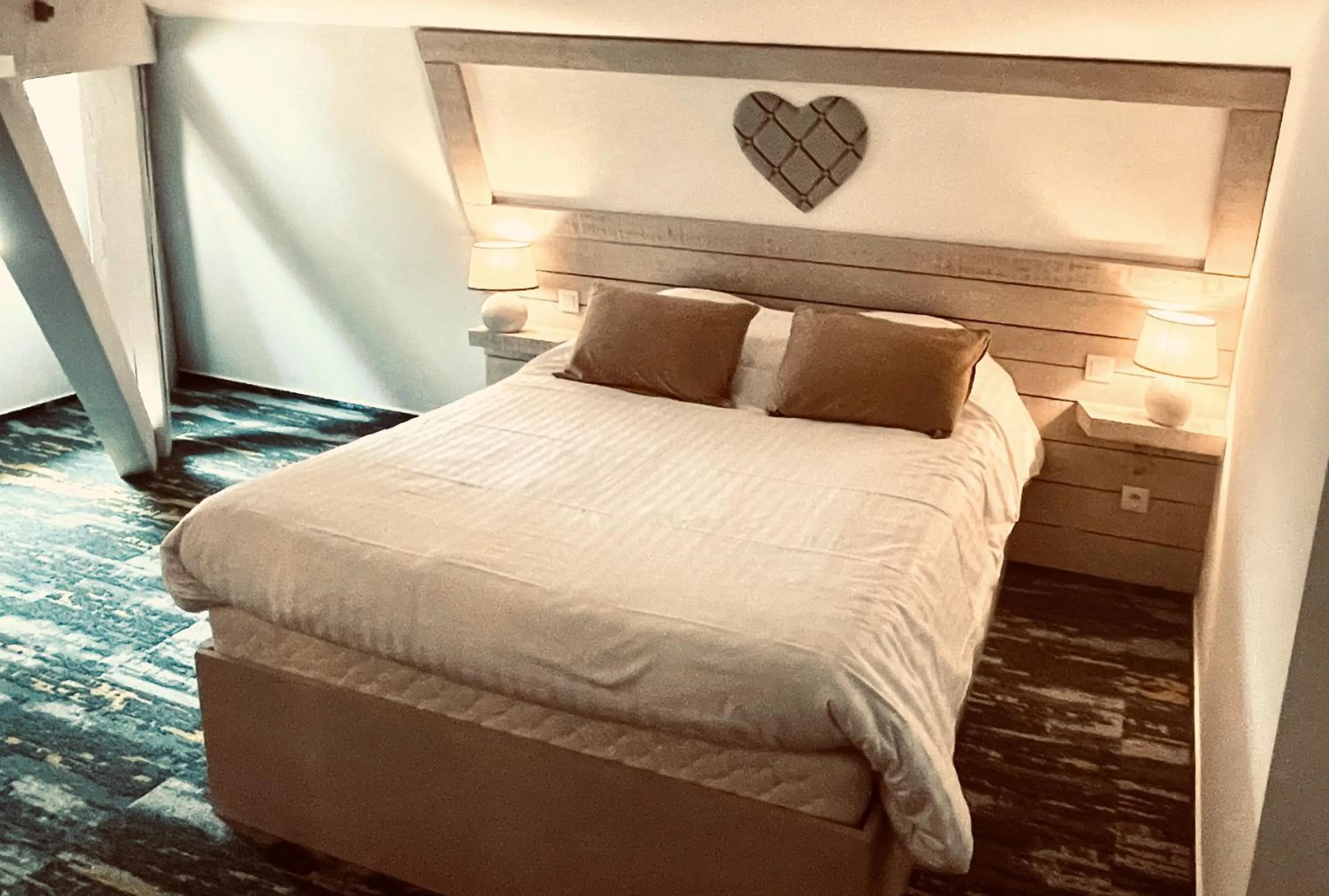 Bed in La Demeure des 2 Trésors