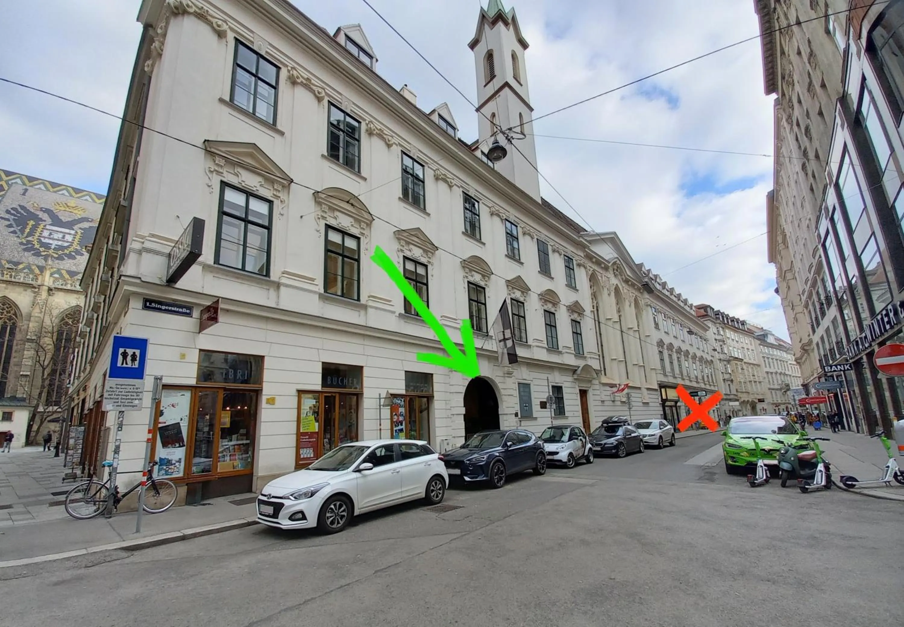 Property building in Gästehaus Deutscher Orden Wien