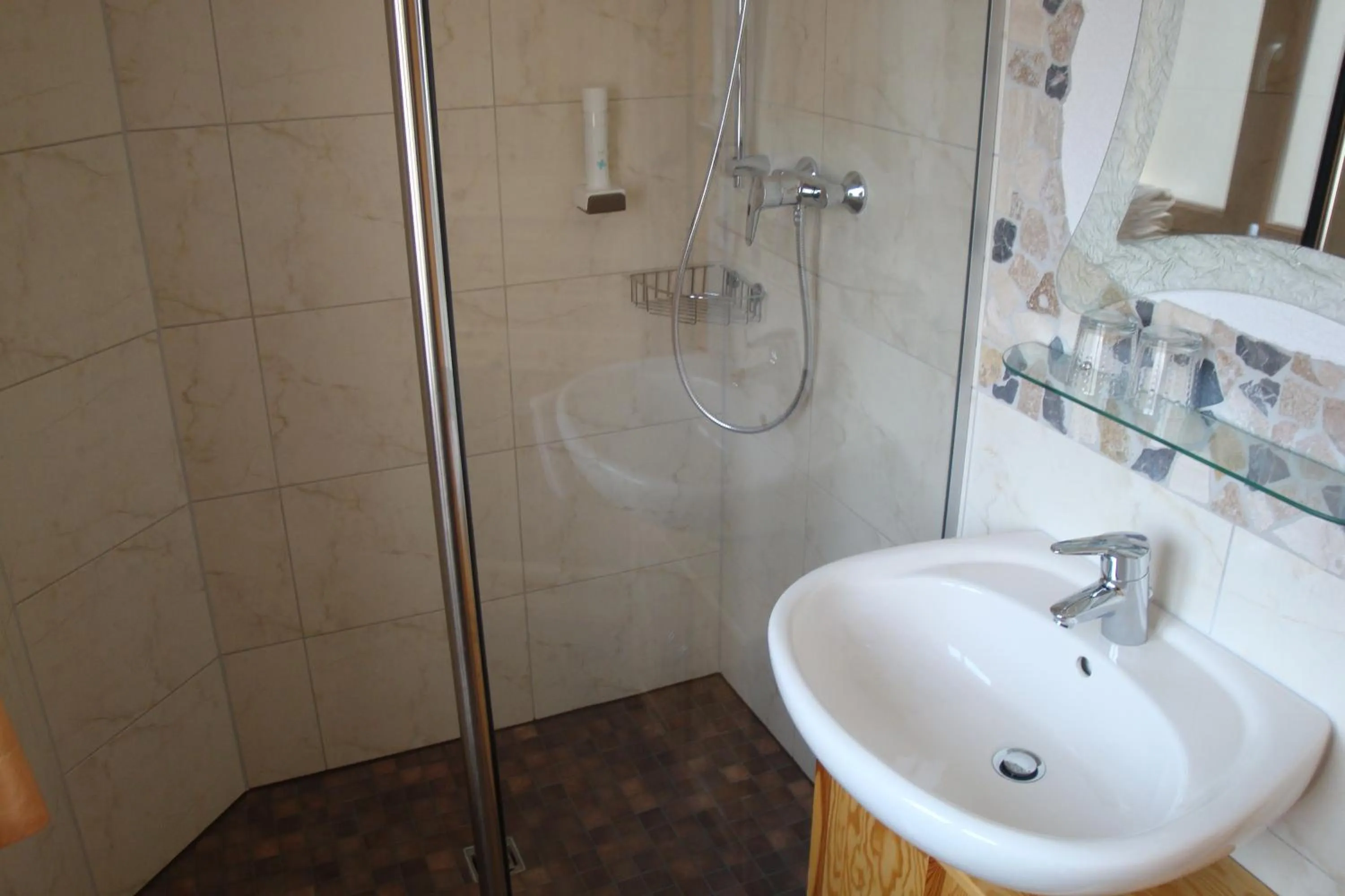 Bathroom in Gaestehaeuser Am Nibelungensteig