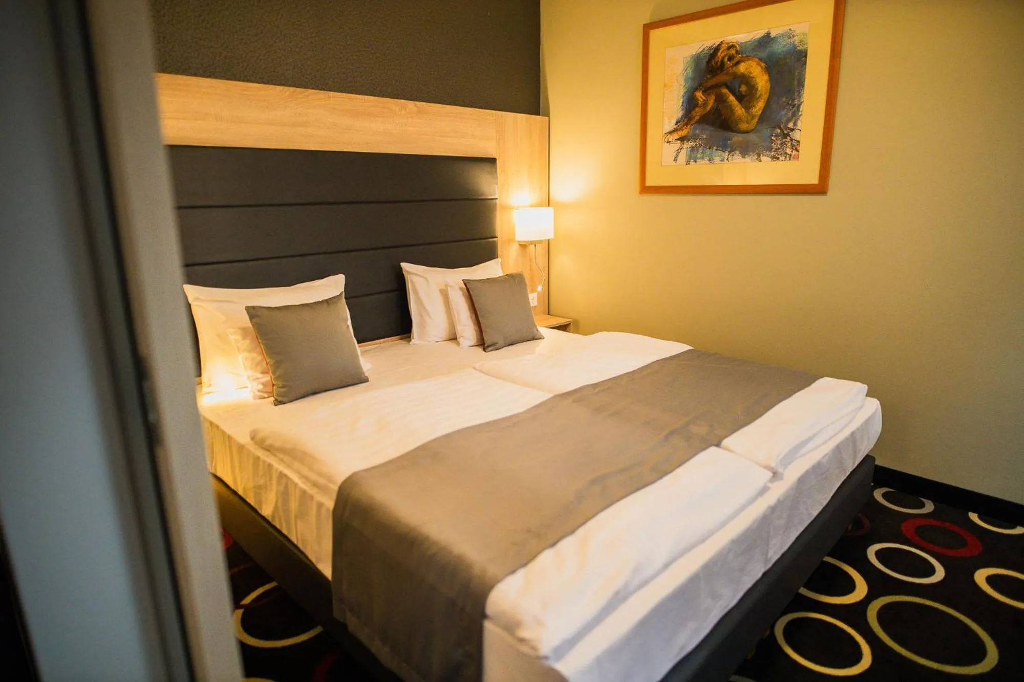 Bedroom, Bed in Garden Hotel Wellness és Konferencia