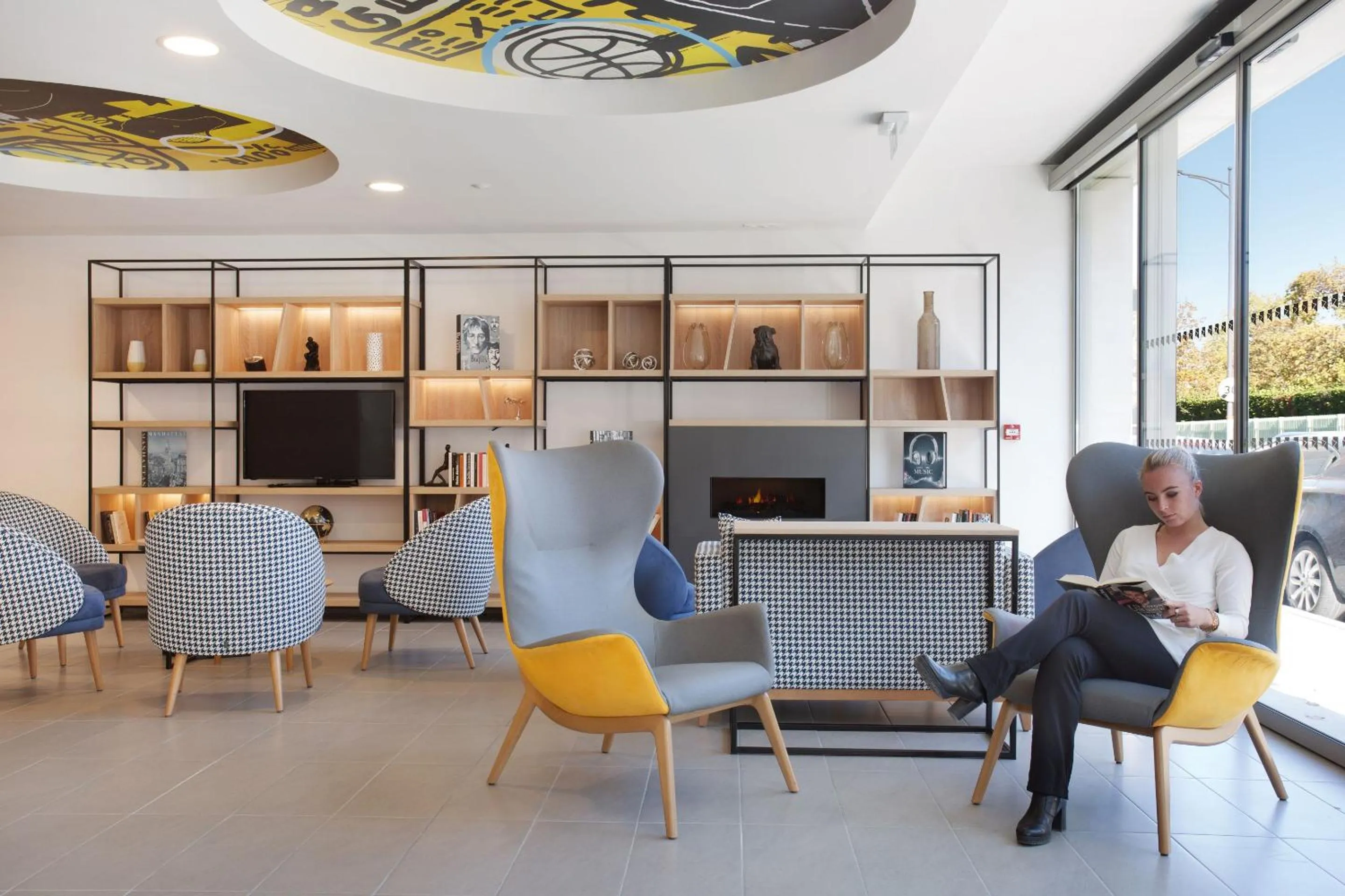 Lobby or reception in Appart Hotel Odalys City Toulouse Centre Compans Caffarelli