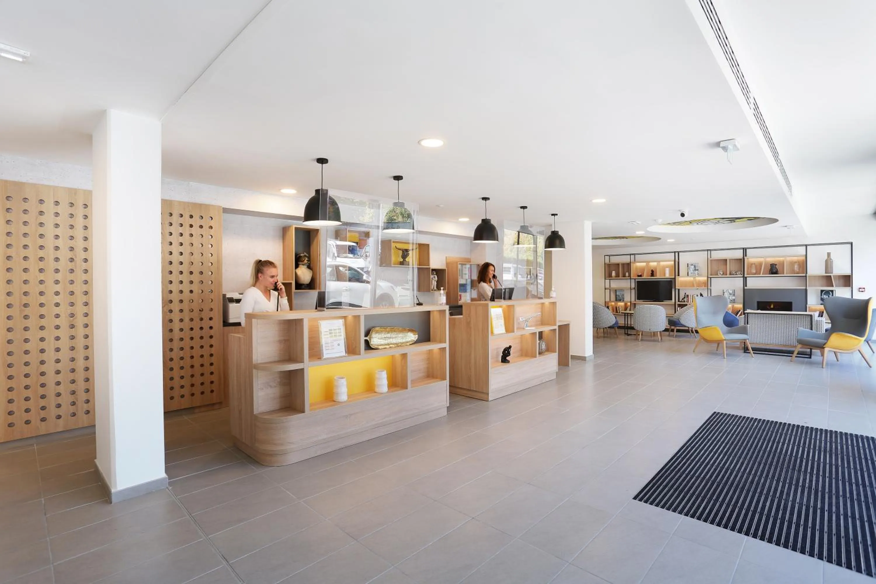 Lobby or reception in Appart Hotel Odalys City Toulouse Centre Compans Caffarelli